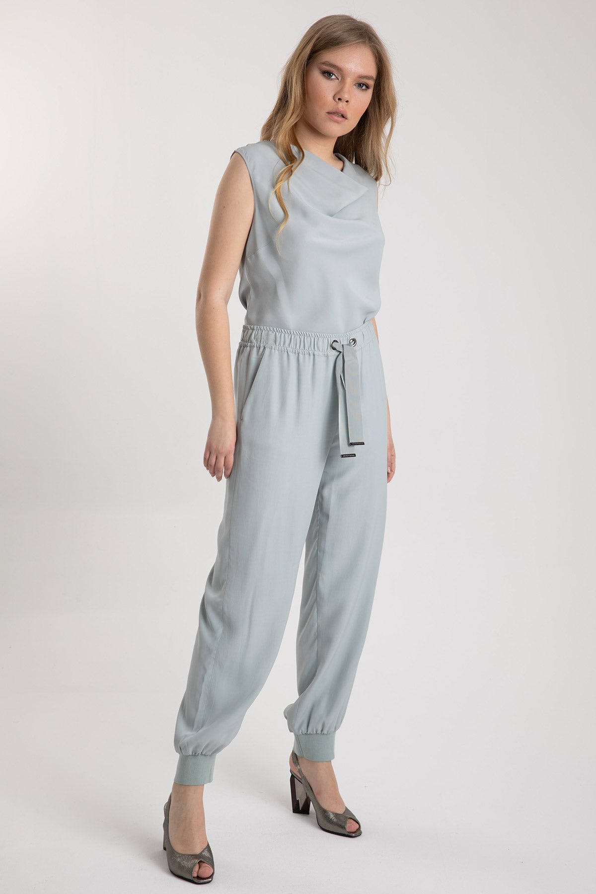 Emporio Armani Yüksek Bel Rahat Kesim Pantolon-Libas Trendy Fashion Store