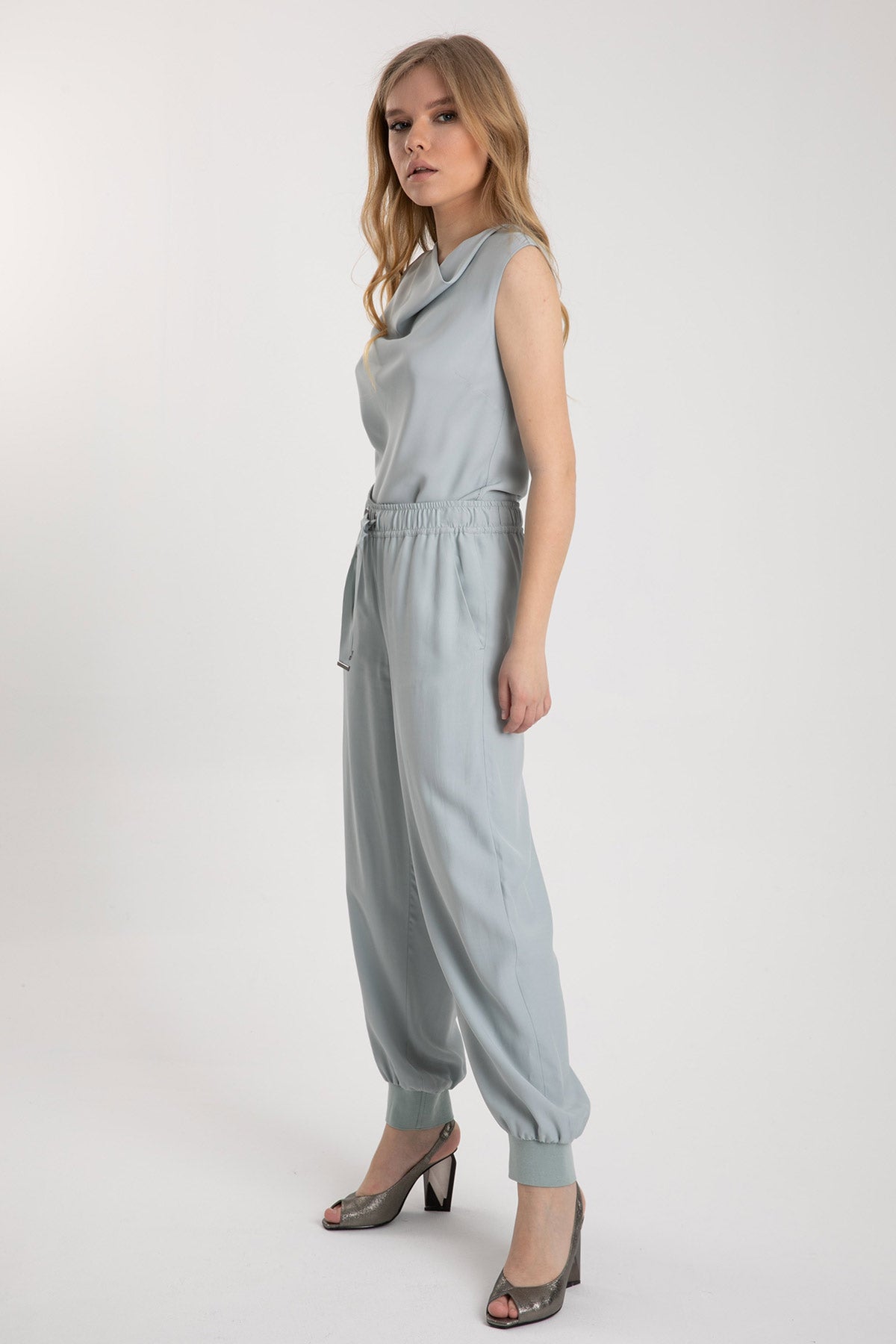 Emporio Armani Yüksek Bel Rahat Kesim Pantolon-Libas Trendy Fashion Store