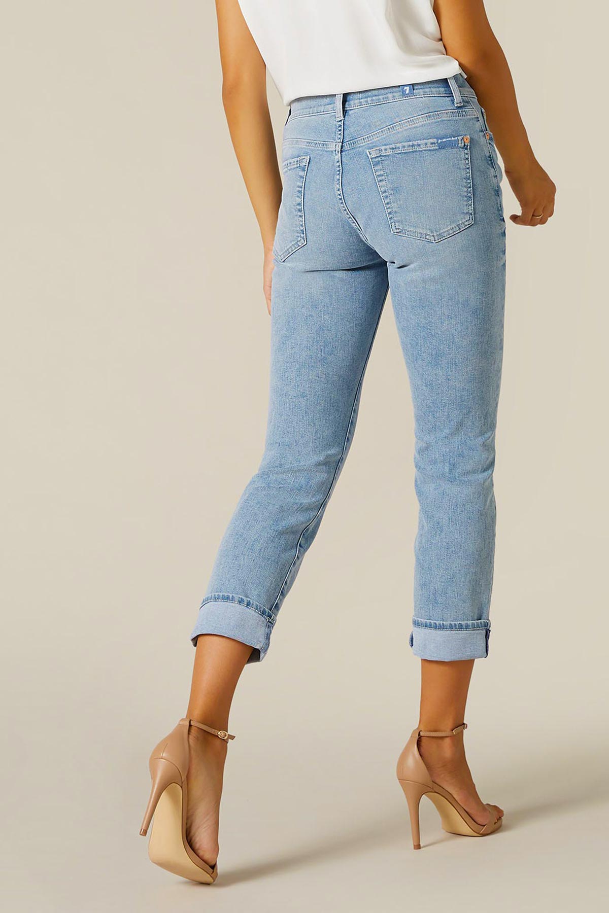 7 For All Mankind Relaxed Skinny Girlfriend Jeans-Libas Trendy Fashion Store