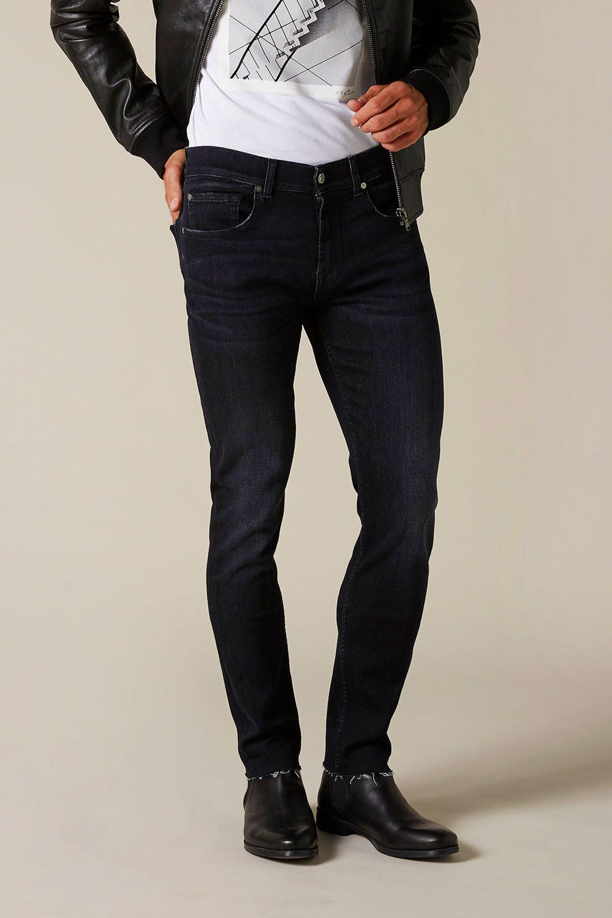 7 For All Mankind Slimmy Tapered Jeans-Libas Trendy Fashion Store