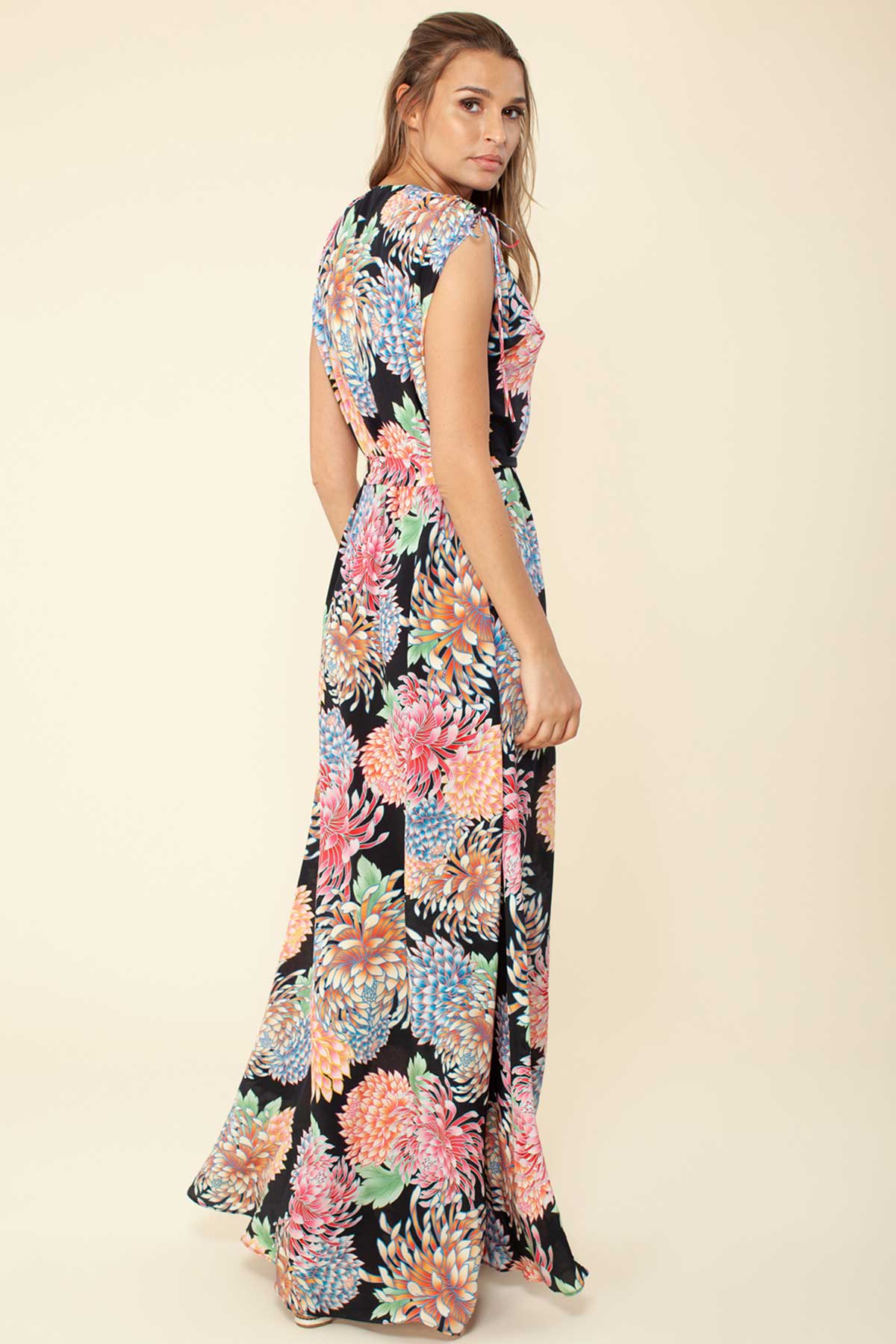 Hale Bob Çiçek Desenli Elbise-Libas Trendy Fashion Store