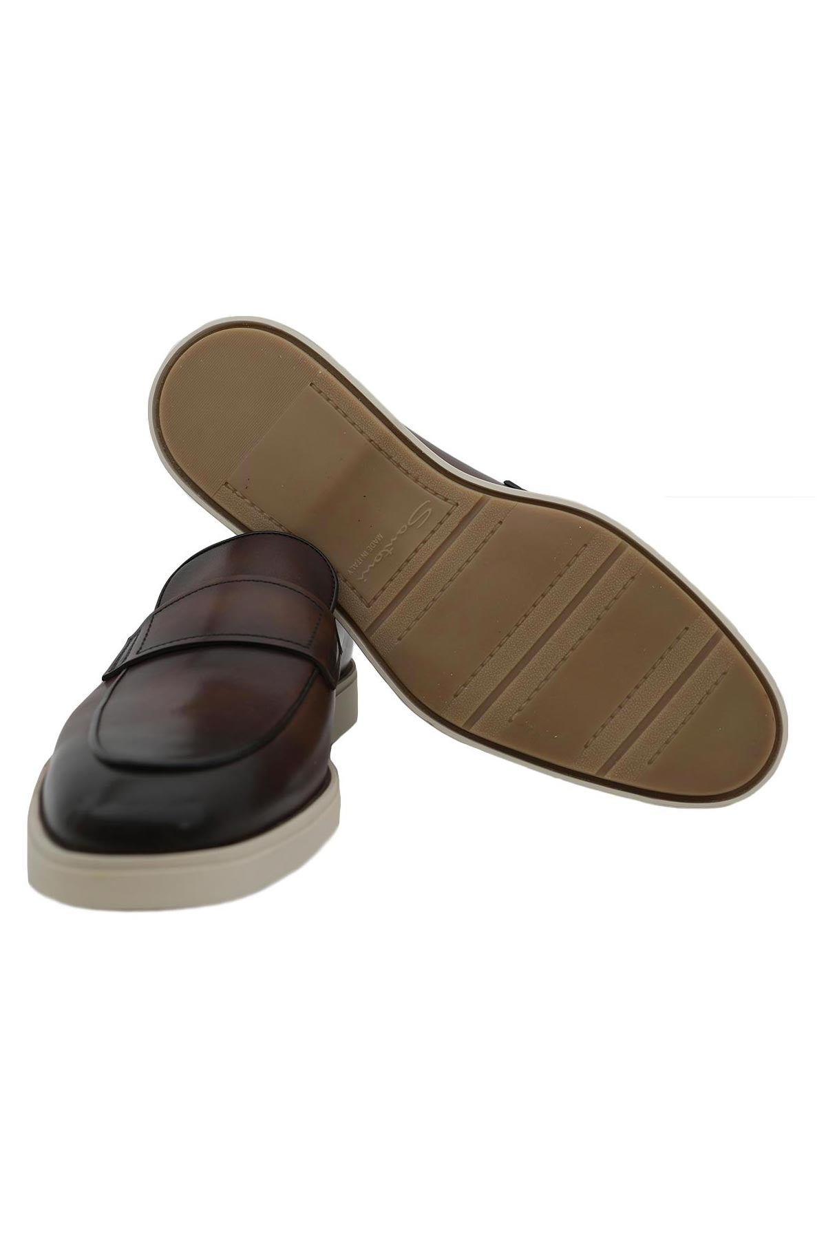 Santoni Loafer Ayakkabı-Libas Trendy Fashion Store