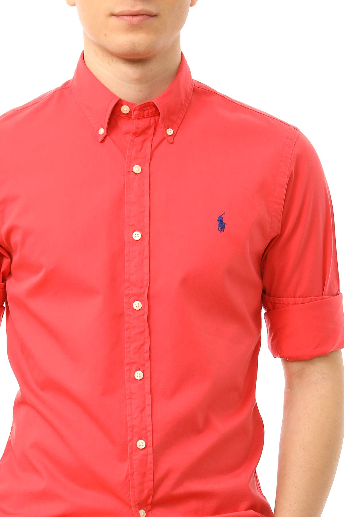 Polo Ralph Lauren Slim Fit Feather Weight Twill Gömlek-Libas Trendy Fashion Store