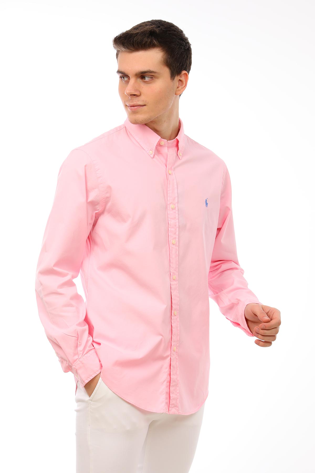 Polo Ralph Lauren Slim Fit Feather Weight Twill Gömlek-Libas Trendy Fashion Store