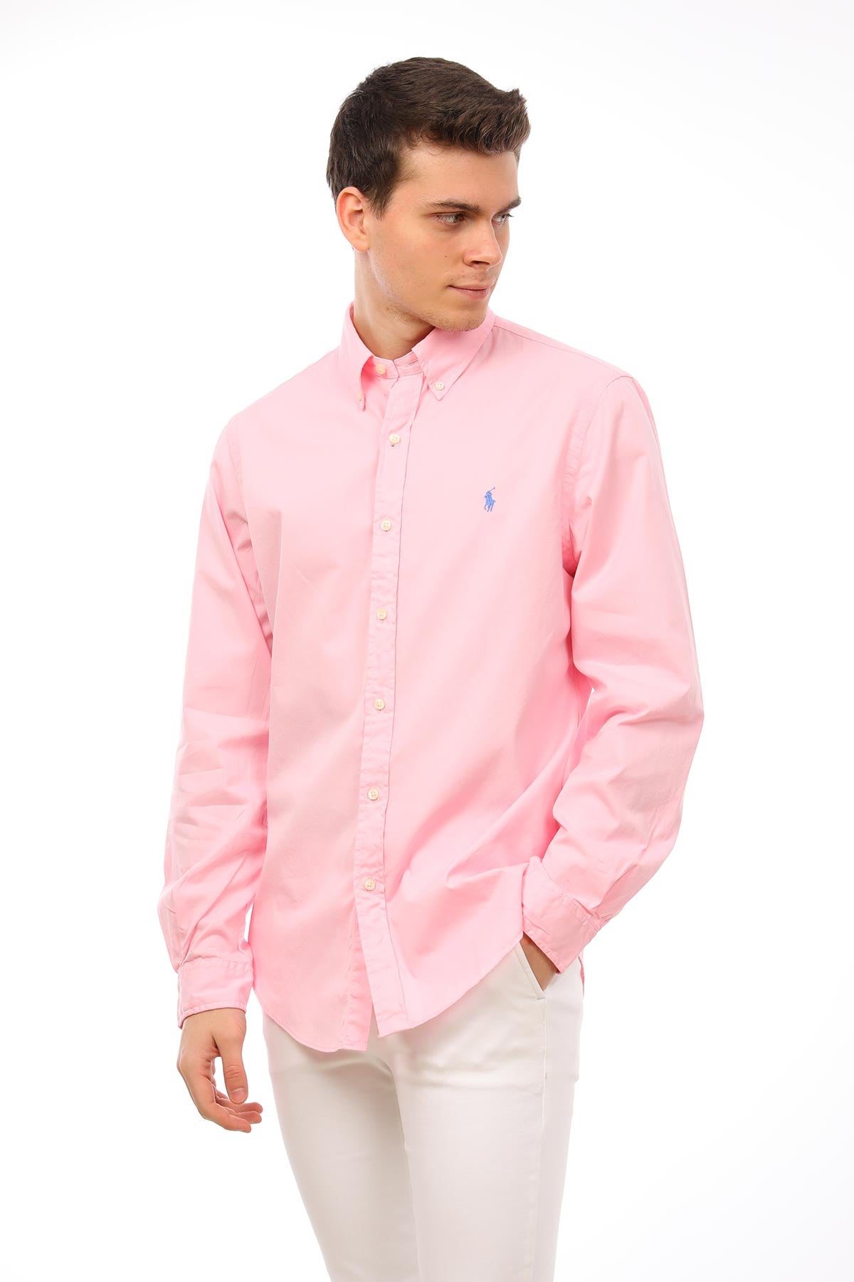 Polo Ralph Lauren Slim Fit Feather Weight Twill Gömlek-Libas Trendy Fashion Store