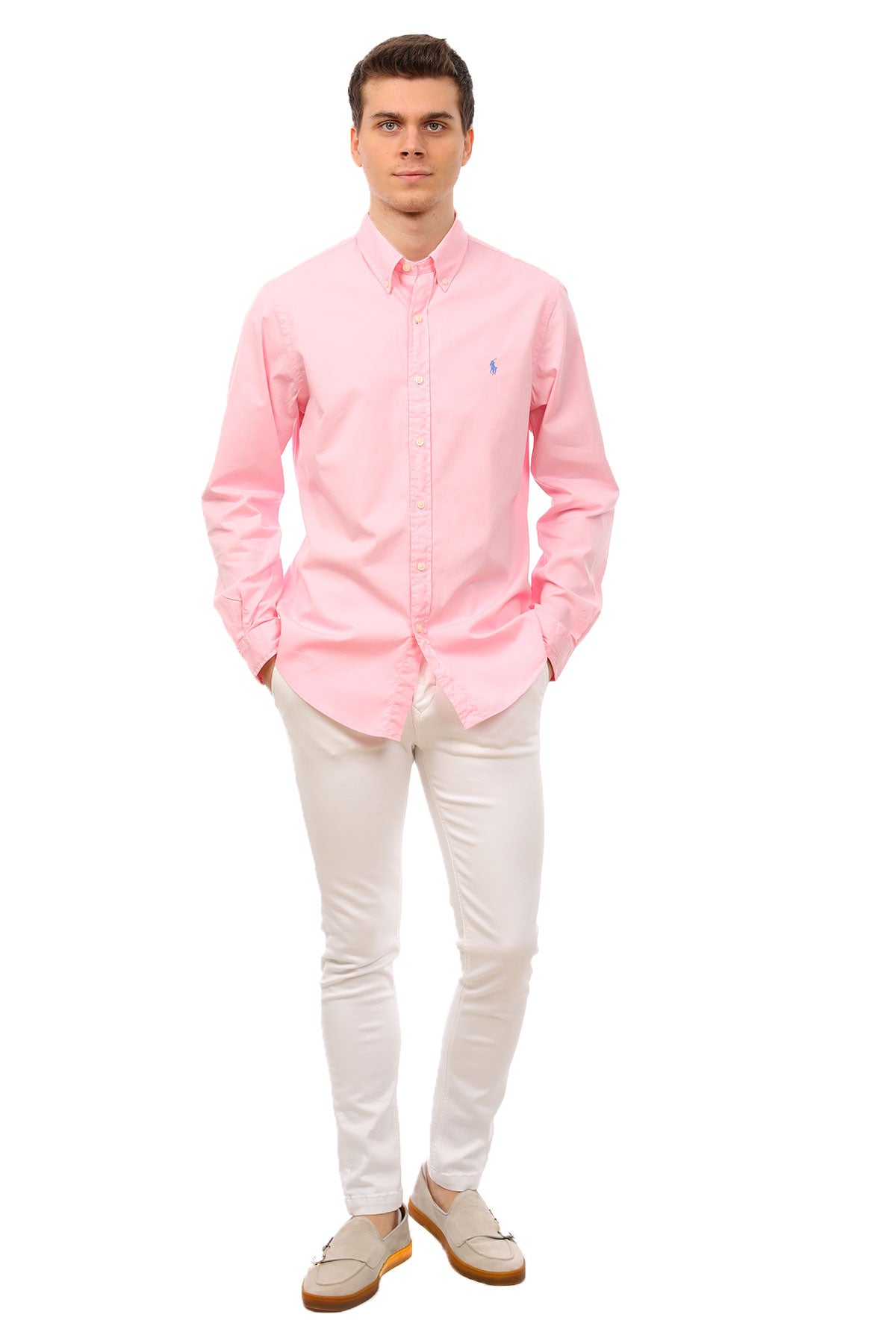 Polo Ralph Lauren Slim Fit Feather Weight Twill Gömlek-Libas Trendy Fashion Store