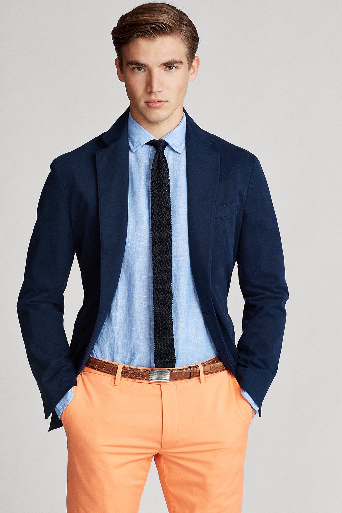 Polo Ralph Lauren Slim Fit Keten Gömlek-Libas Trendy Fashion Store