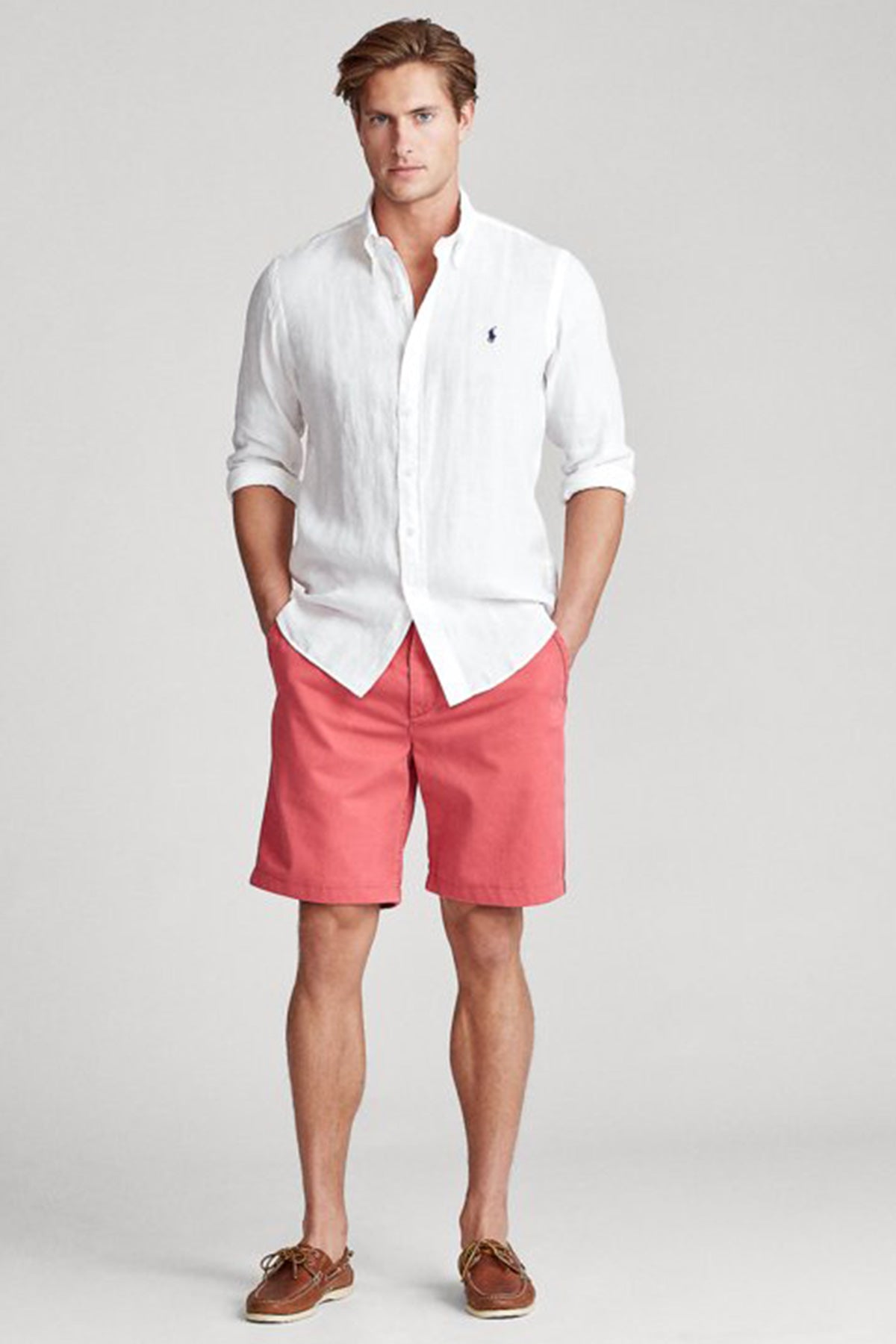 Polo Ralph Lauren Custom Fit Keten Gömlek-Libas Trendy Fashion Store