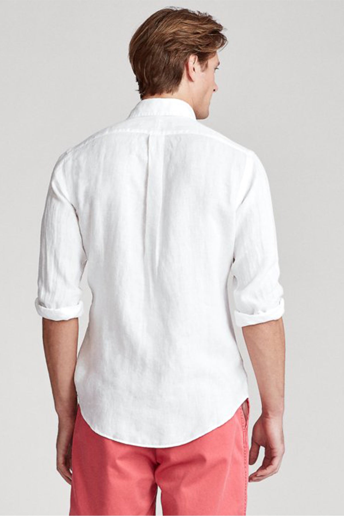 Polo Ralph Lauren Custom Fit Keten Gömlek-Libas Trendy Fashion Store