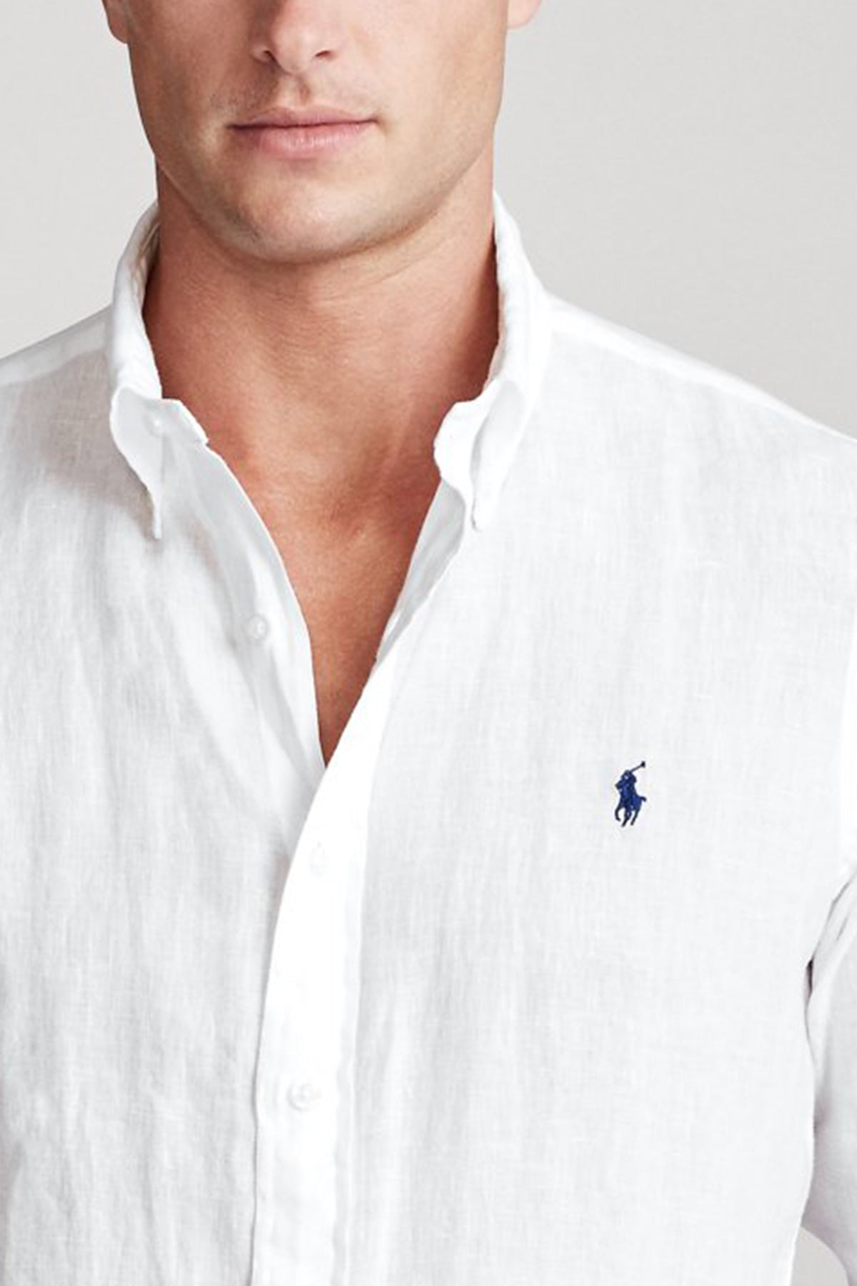 Polo Ralph Lauren Slim Fit Keten Gömlek-Libas Trendy Fashion Store