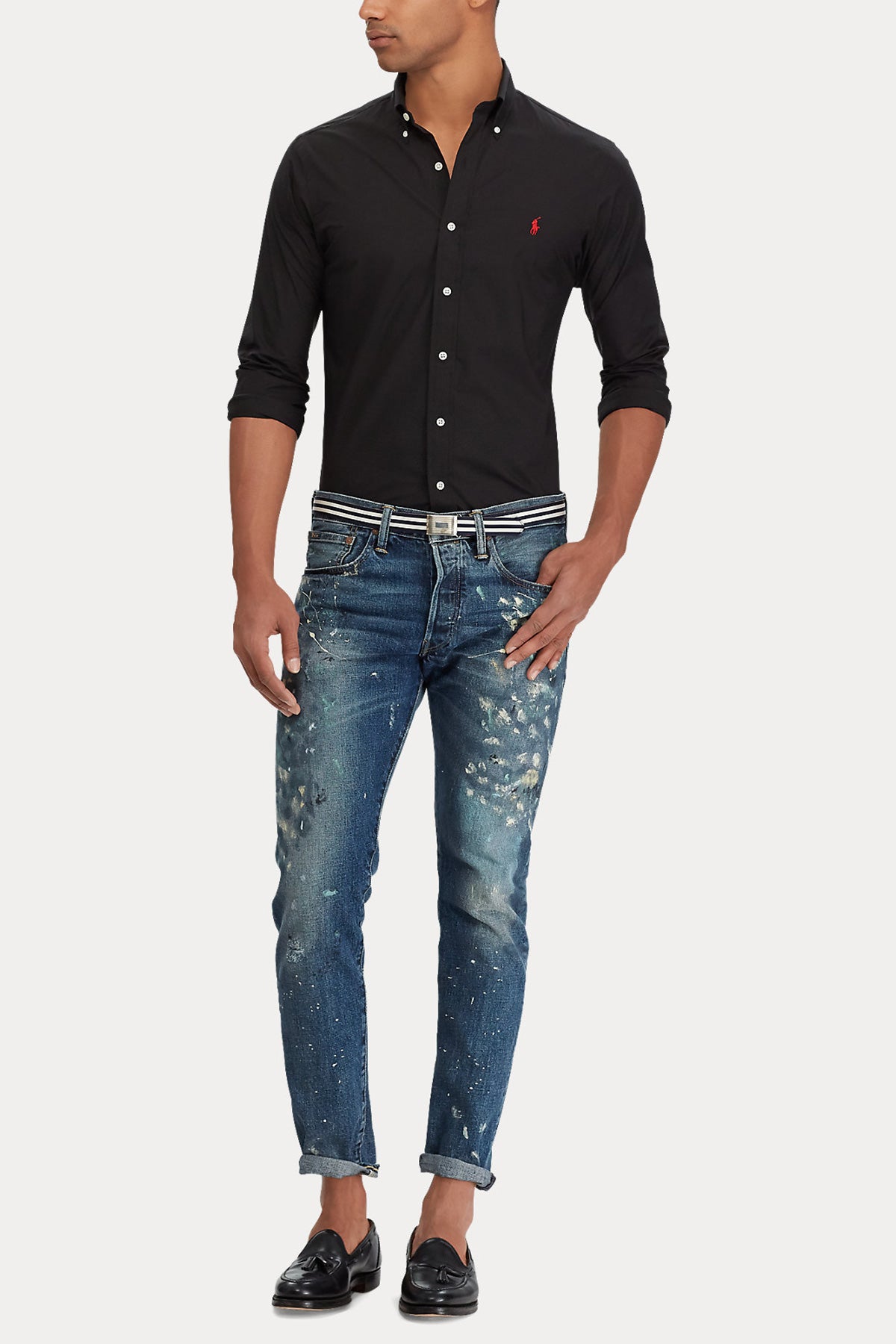 Polo Ralph Lauren Slim Fit %100 Pamuk Stretch Gömlek-Libas Trendy Fashion Store