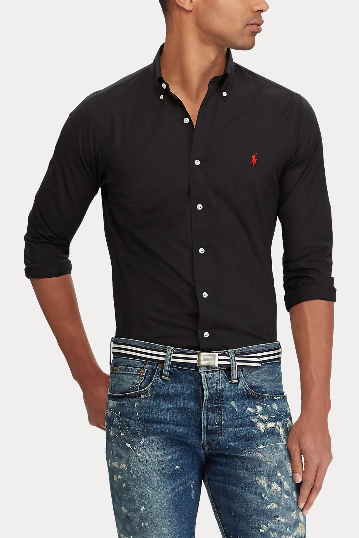 Polo Ralph Lauren Slim Fit %100 Pamuk Stretch Gömlek-Libas Trendy Fashion Store