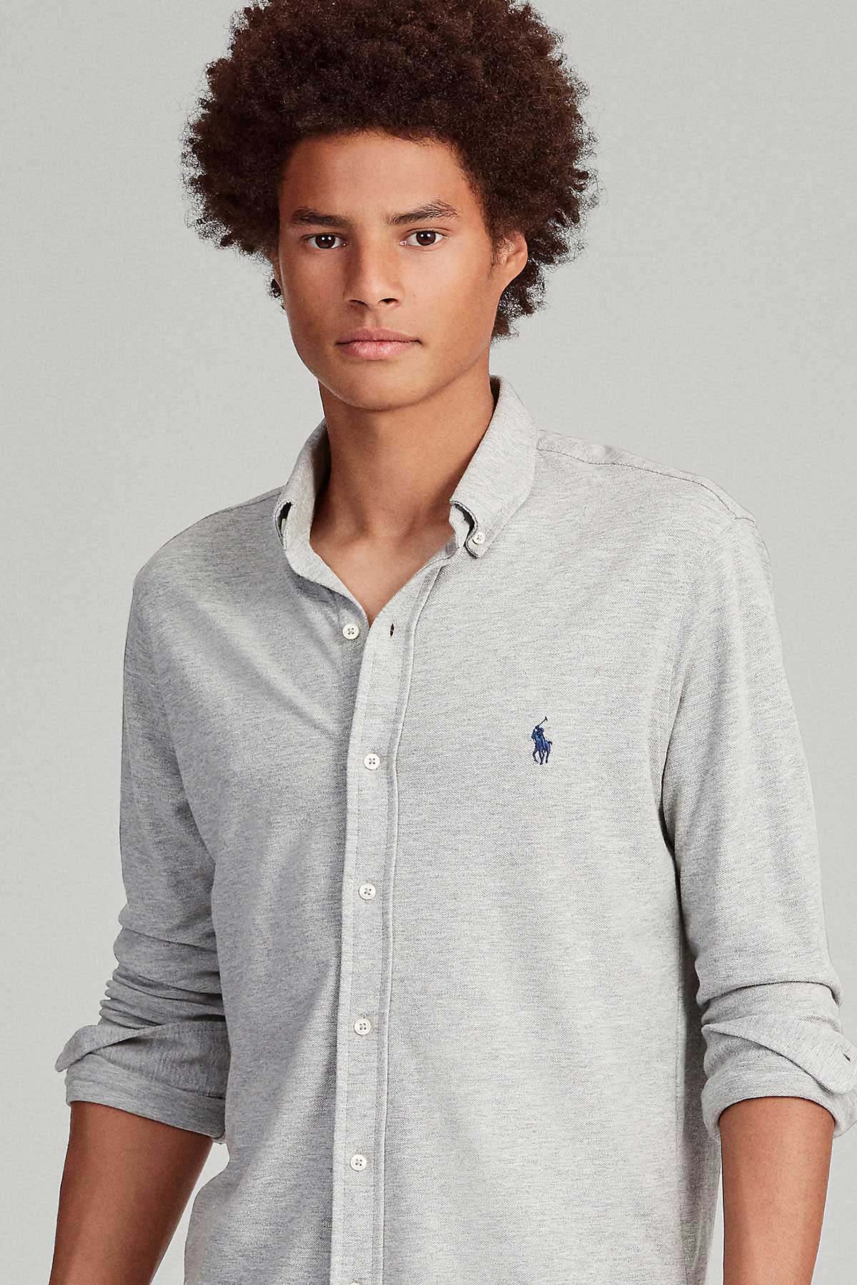 Polo Ralph Lauren Featherweight Mesh Gömlek-Libas Trendy Fashion Store