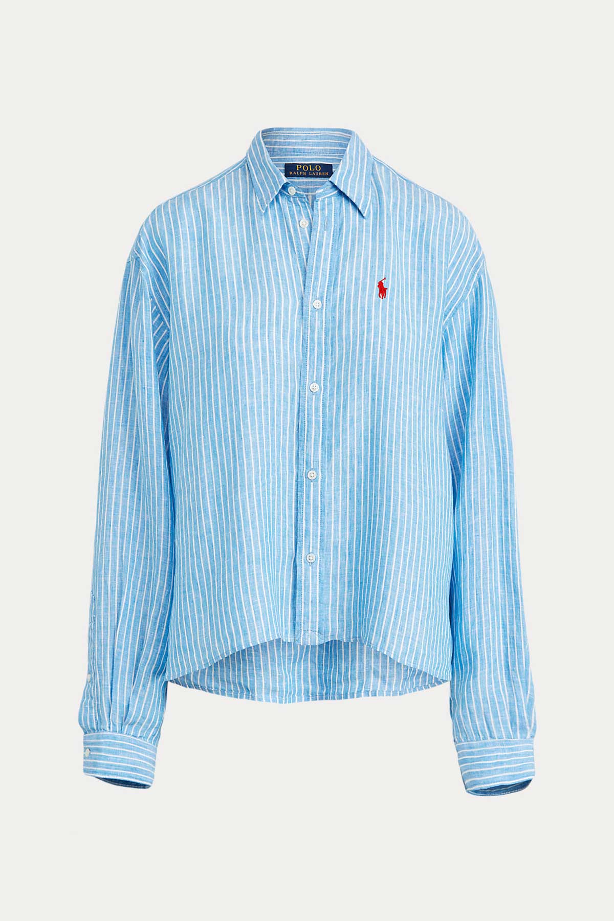 Polo Ralph Lauren Oversize Fit Keten Gömlek-Libas Trendy Fashion Store