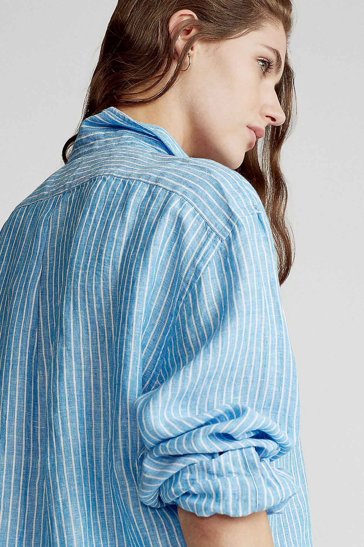 Polo Ralph Lauren Oversize Fit Keten Gömlek-Libas Trendy Fashion Store