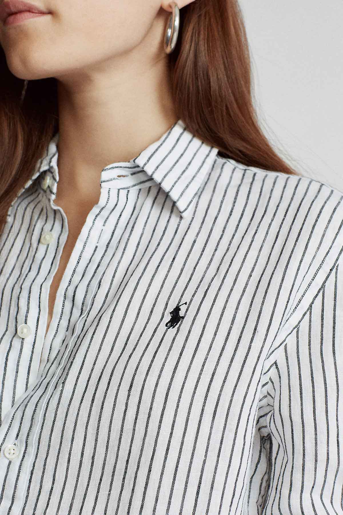 Polo Ralph Lauren Relaxed Fit Keten Gömlek-Libas Trendy Fashion Store