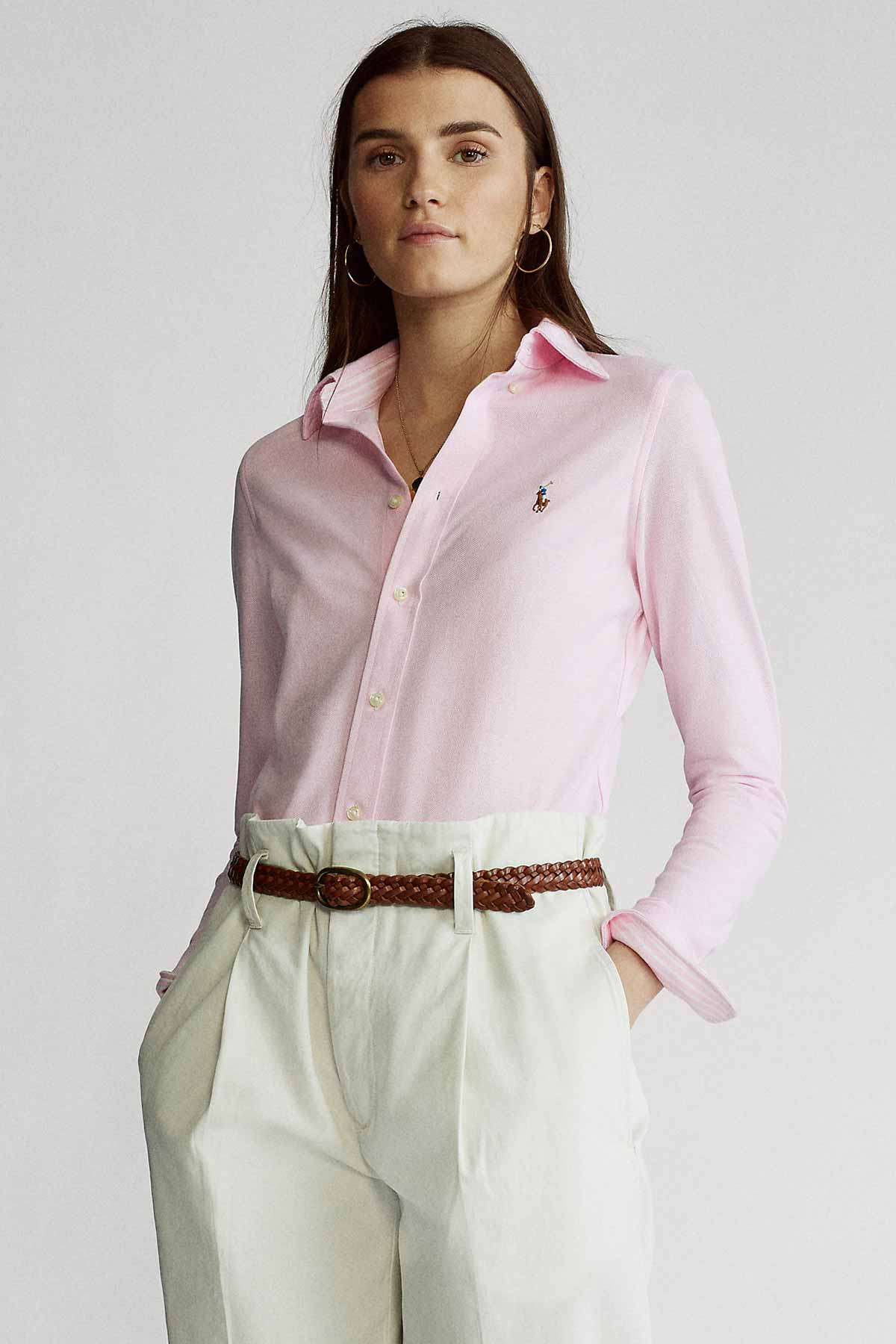 Polo Ralph Lauren Knit Oxford Gömlek-Libas Trendy Fashion Store