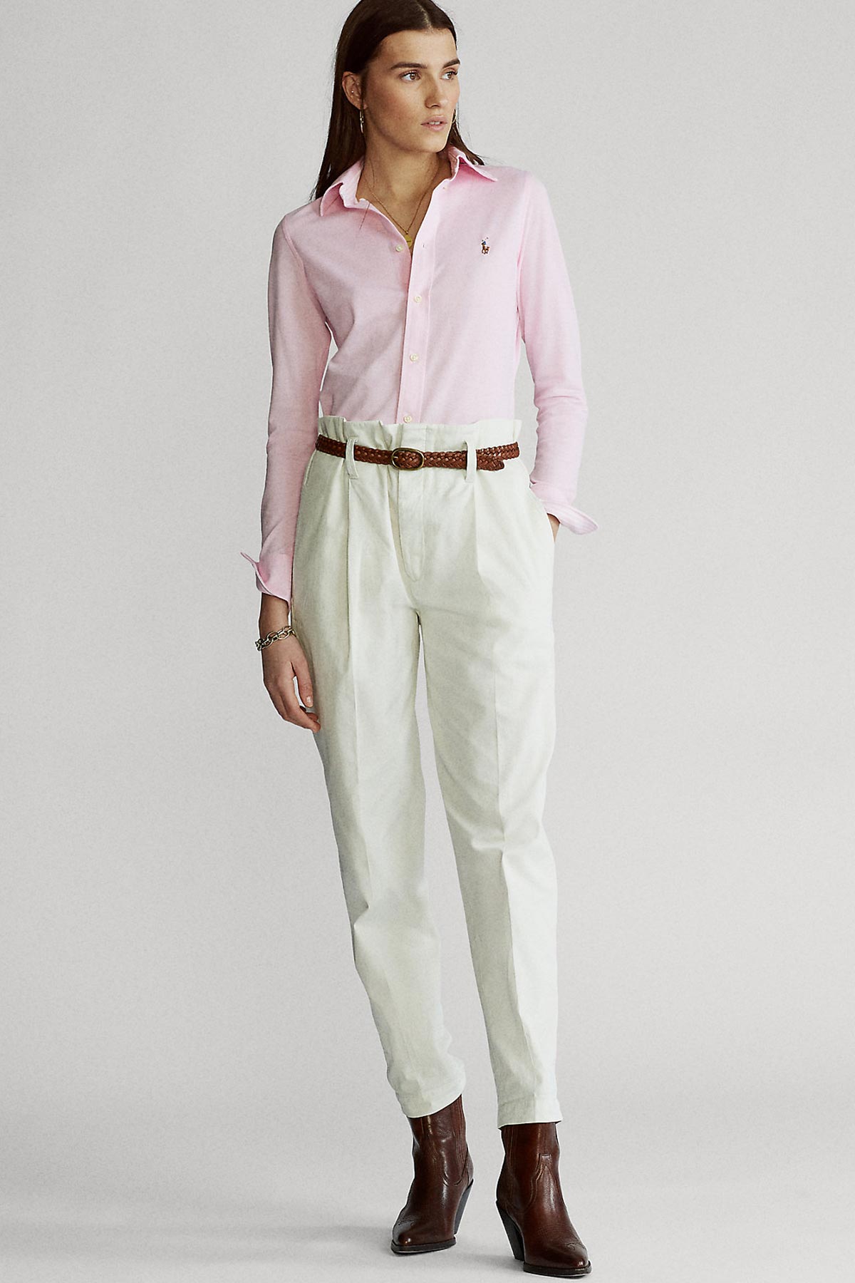 Polo Ralph Lauren Knit Oxford Gömlek-Libas Trendy Fashion Store