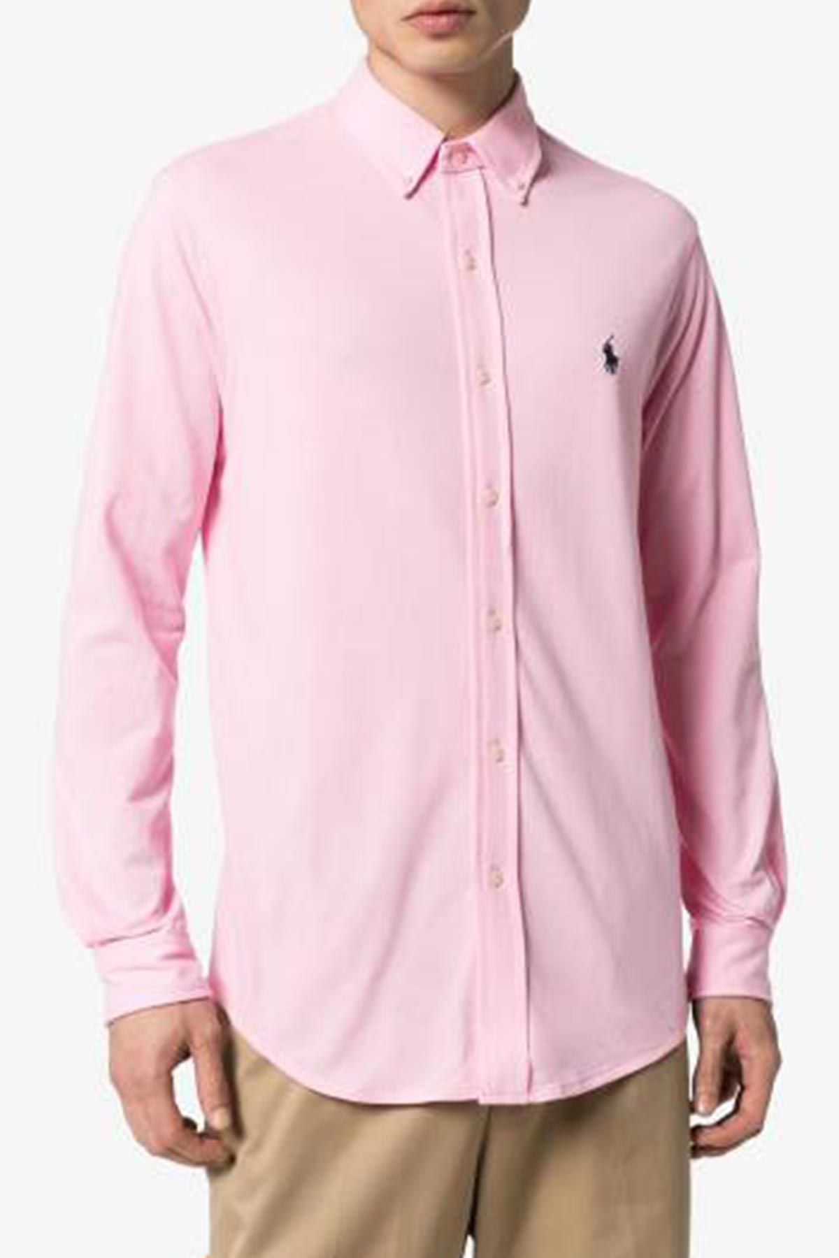 Polo Ralph Lauren Custom Fit Featherweight Mesh Gömlek-Libas Trendy Fashion Store