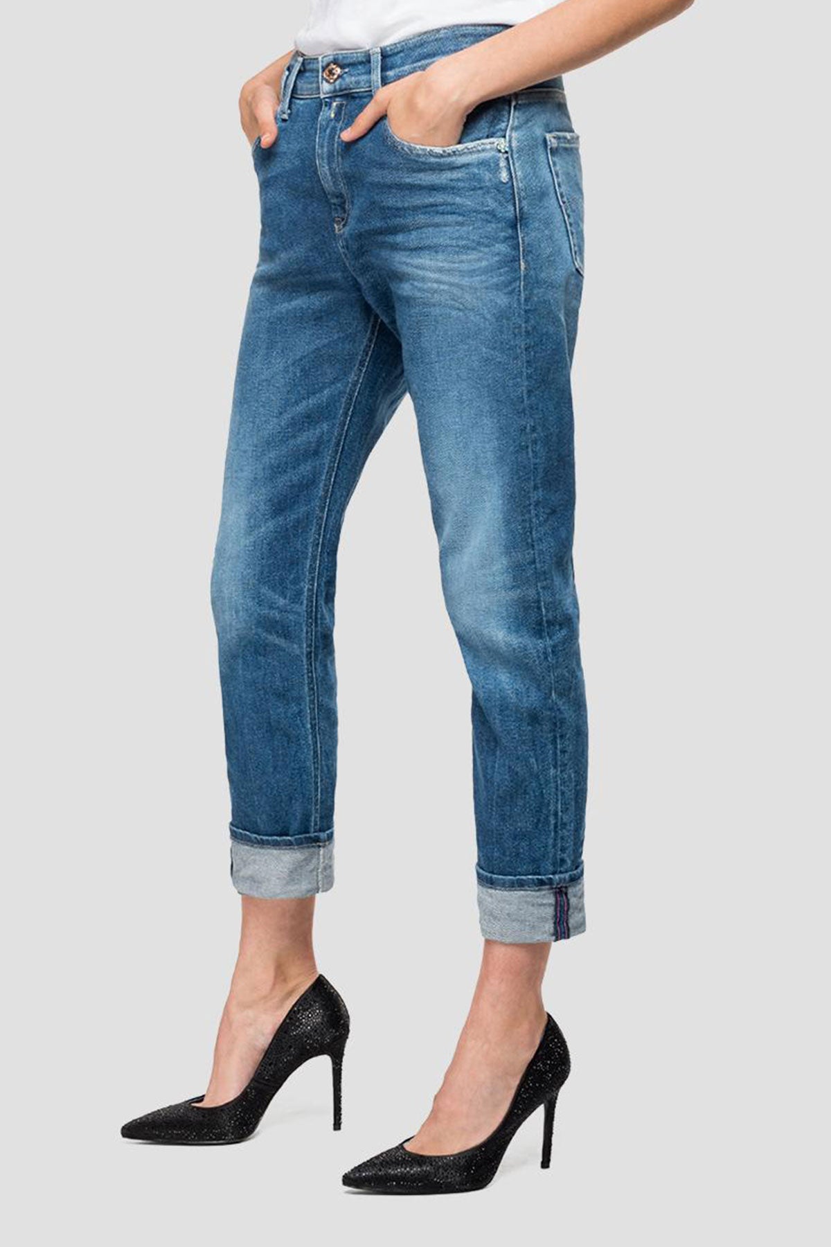 Replay Marty Boyfriend Fit Jeans-Libas Trendy Fashion Store
