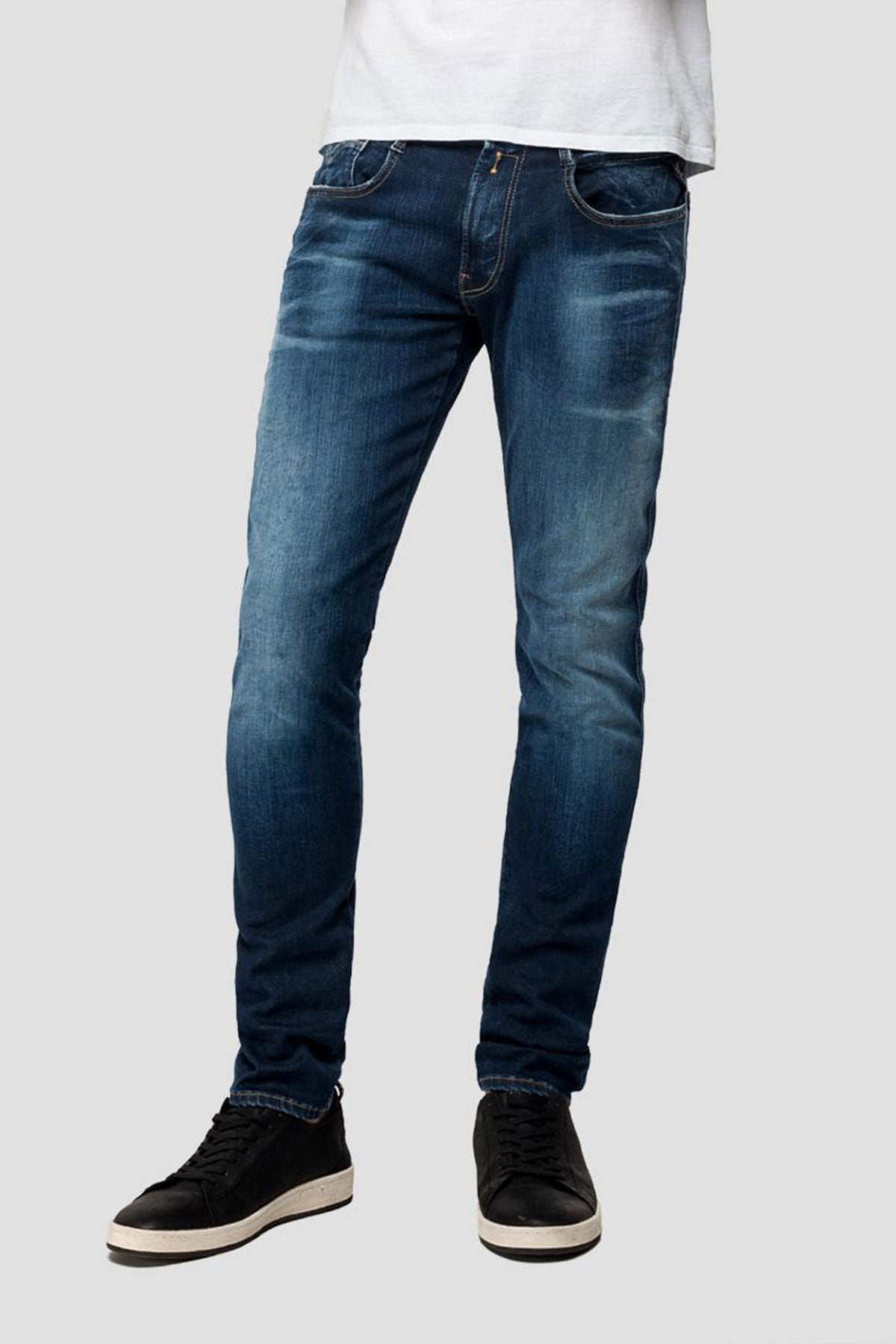 Replay Slim Fit Hyperflex Bio Anbass Jeans-Libas Trendy Fashion Store