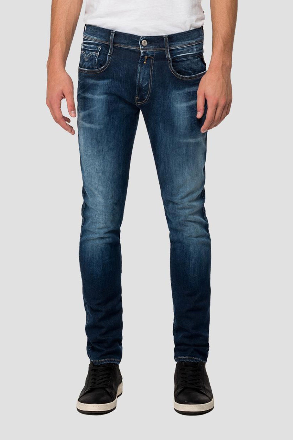 Replay Slim Fit Hyperflex Bio Anbass Jeans-Libas Trendy Fashion Store