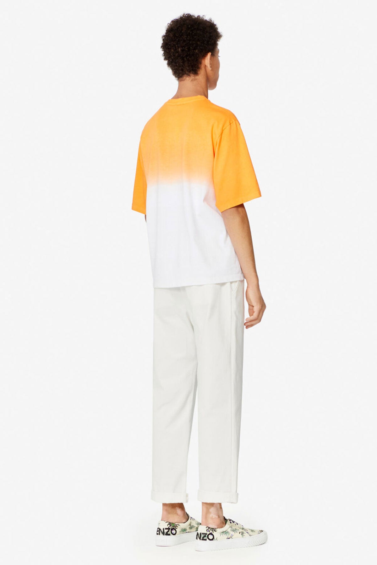 Kenzo Kaplan Logolu Oversize T-shirt-Libas Trendy Fashion Store