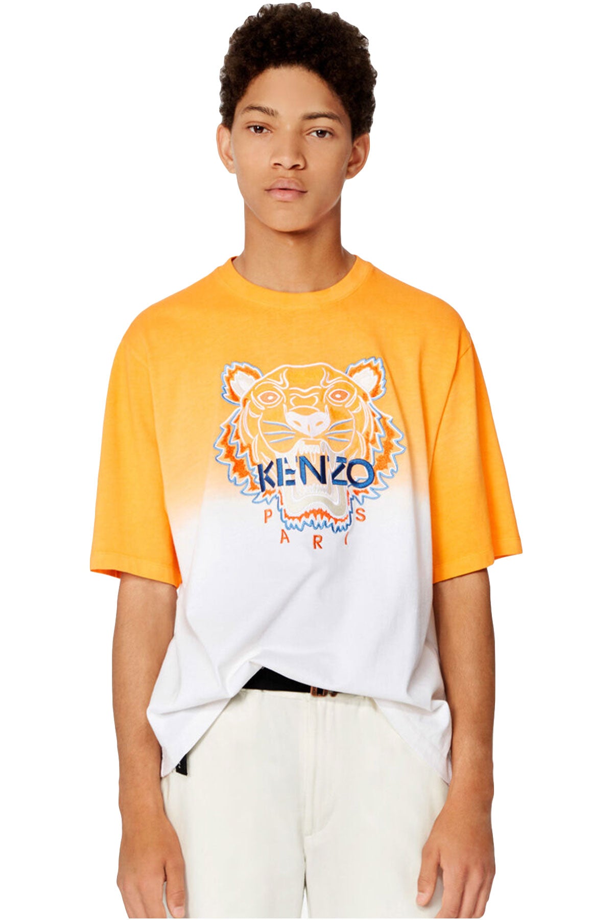 Kenzo Kaplan Logolu Oversize T-shirt-Libas Trendy Fashion Store
