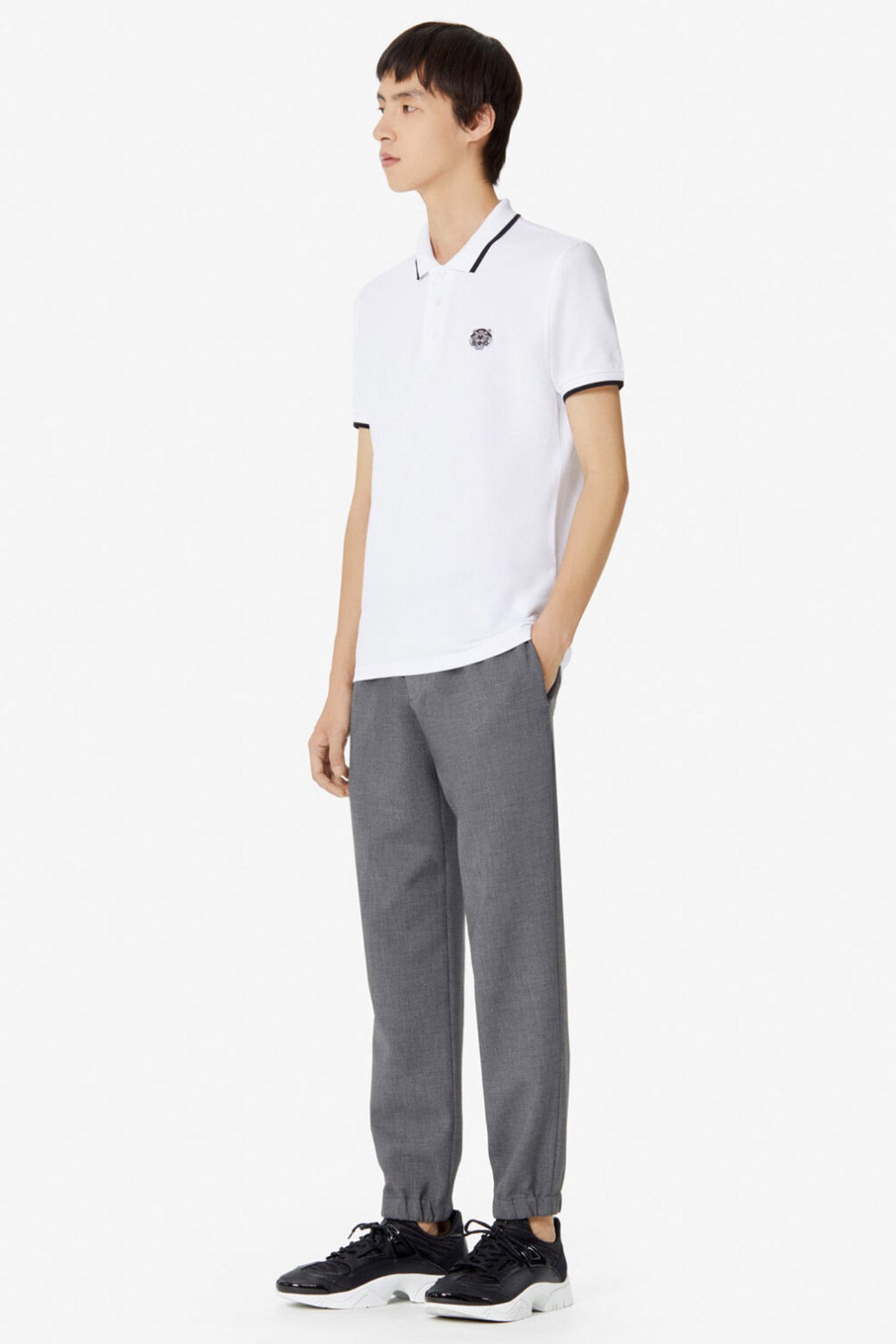 Kenzo K Fit Polo Yaka T-shirt-Libas Trendy Fashion Store