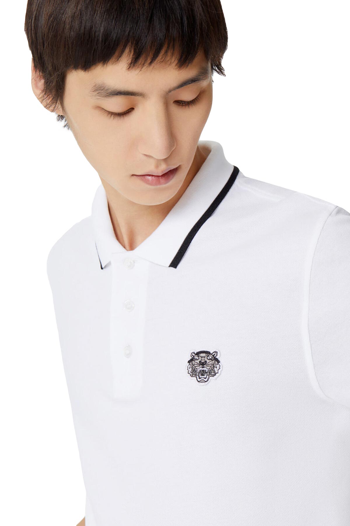 Kenzo K Fit Polo Yaka T-shirt-Libas Trendy Fashion Store
