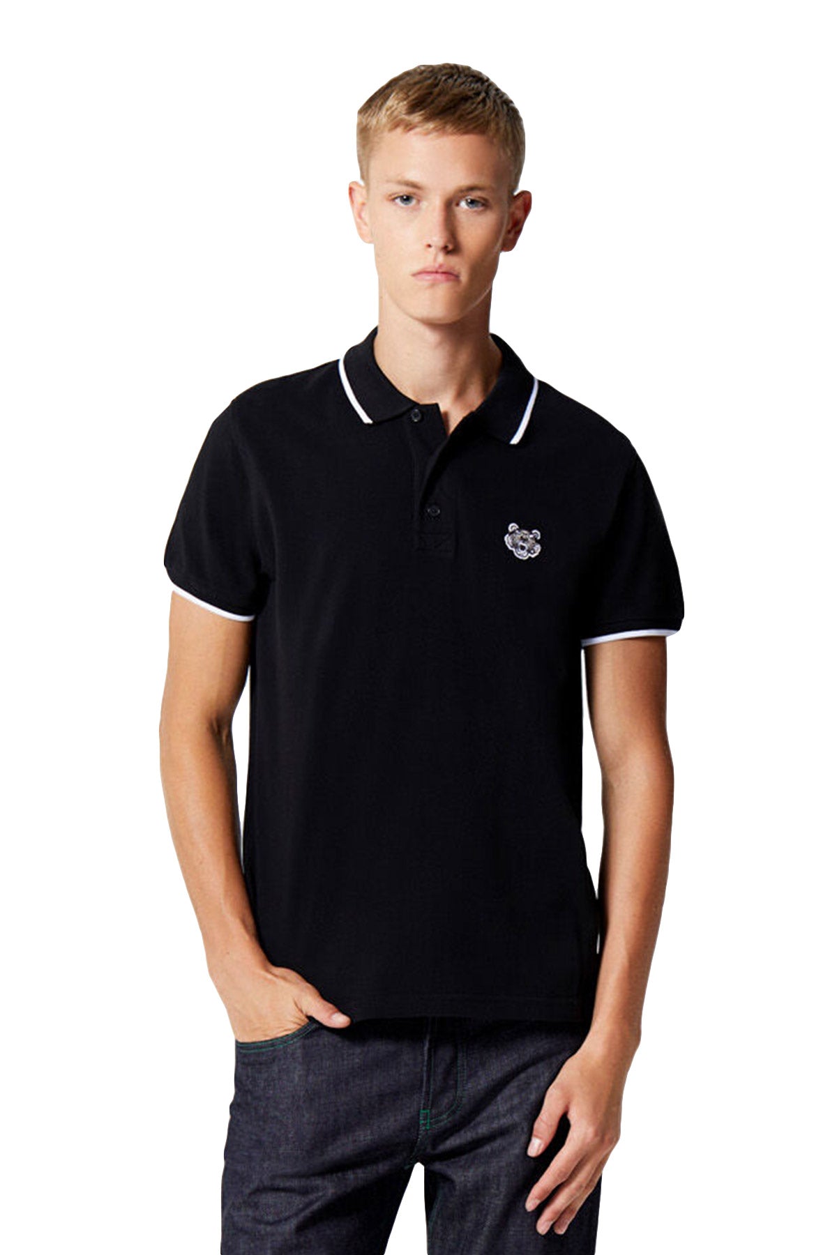 Kenzo K Fit Polo Yaka T-shirt-Libas Trendy Fashion Store