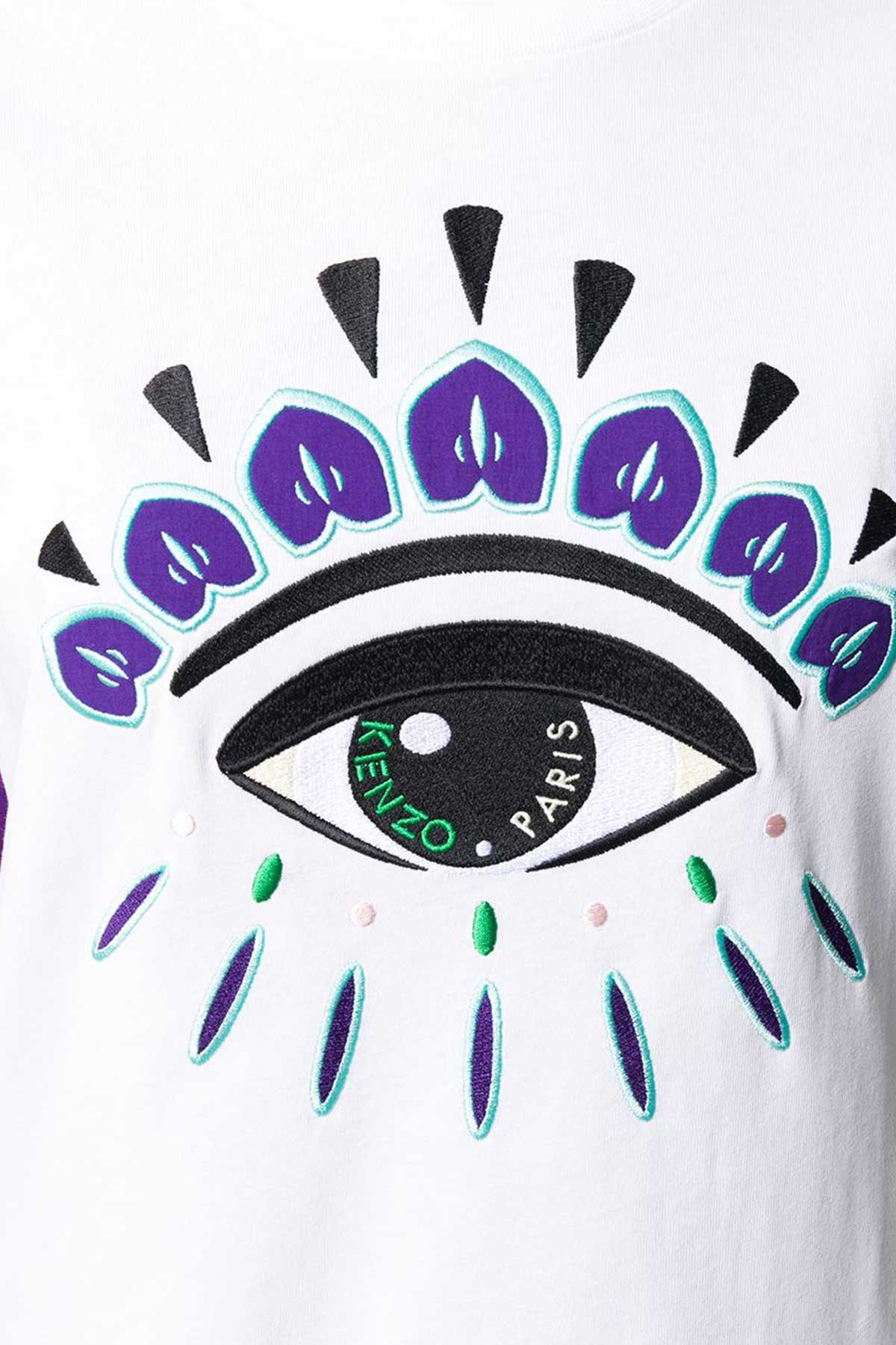 Kenzo Göz Logolu T-shirt Elbise-Libas Trendy Fashion Store