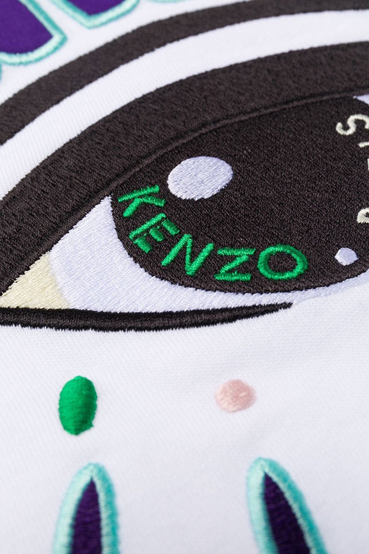 Kenzo Göz Logolu T-shirt Elbise-Libas Trendy Fashion Store