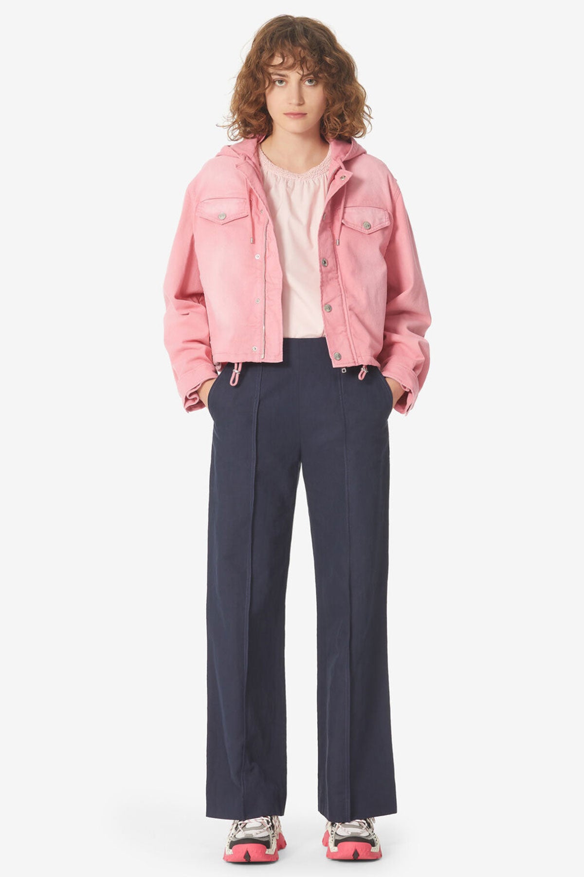 Kenzo Kapüşonlu Denim Ceket-Libas Trendy Fashion Store