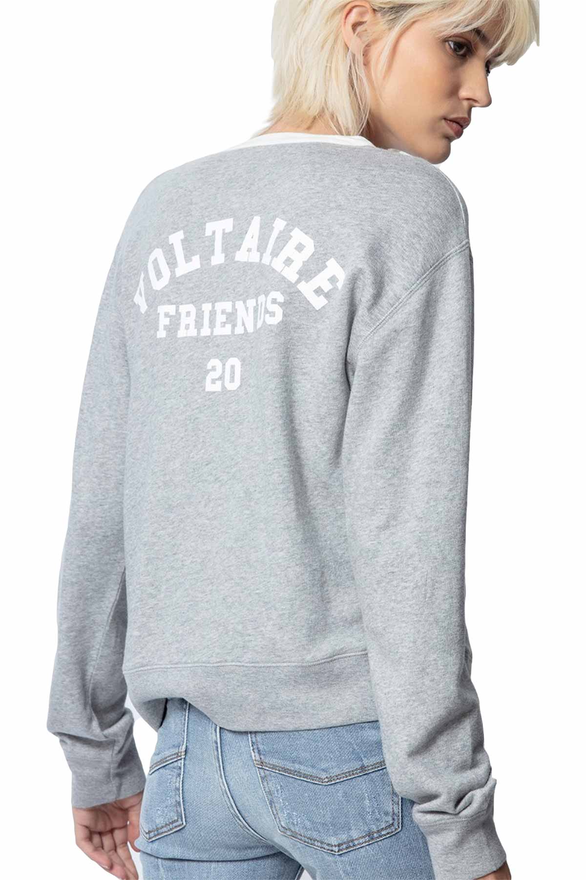 Zadig & Voltaire Düğmeli Yaka Sweatshirt-Libas Trendy Fashion Store