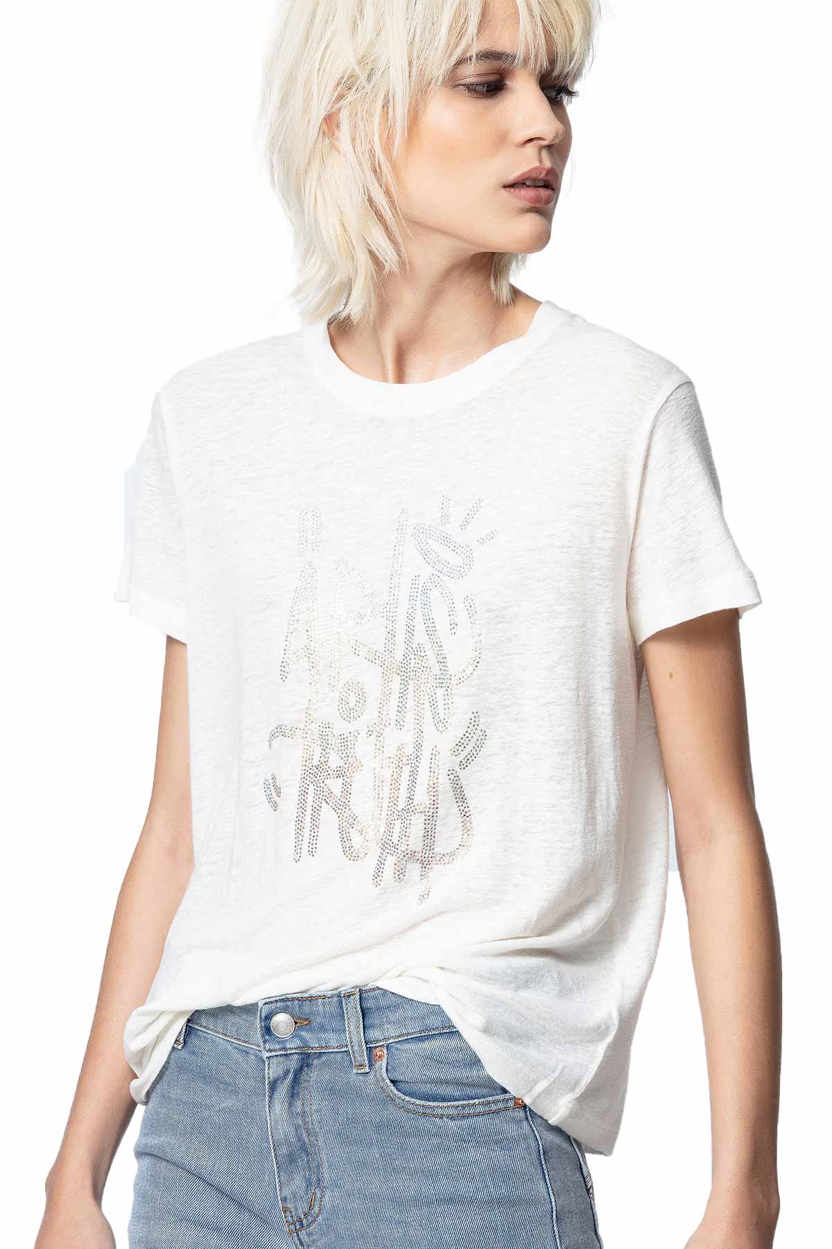 Zadig & Voltaire Jormi Graterol T-shirt-Libas Trendy Fashion Store