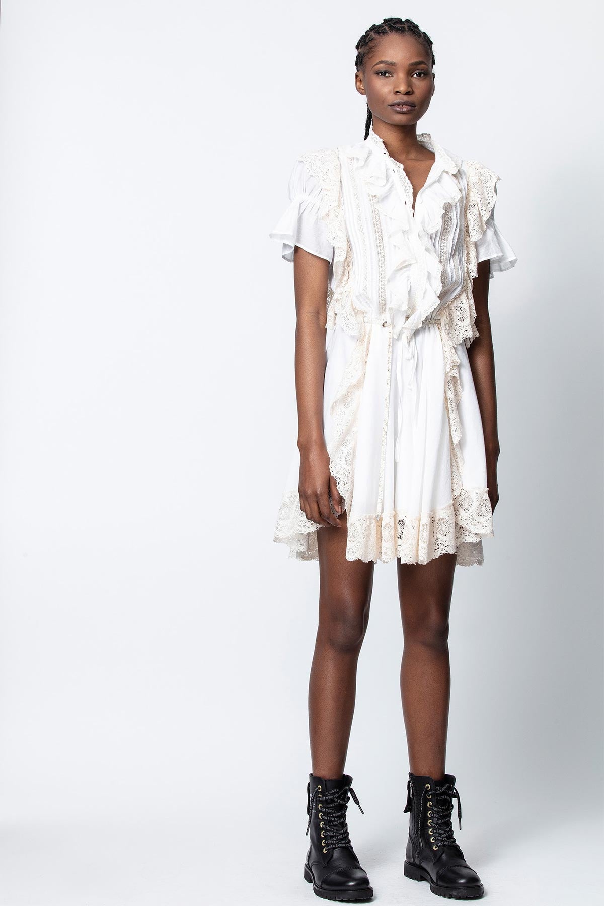Zadig & Voltaire Mini Dantel Elbise-Libas Trendy Fashion Store