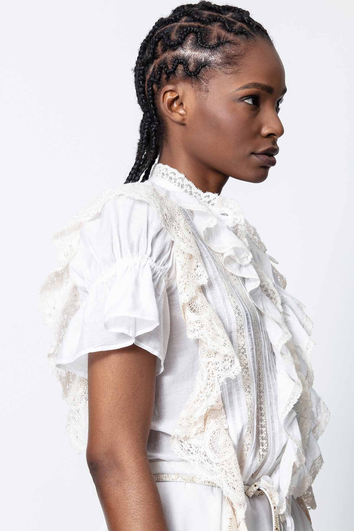 Zadig & Voltaire Mini Dantel Elbise-Libas Trendy Fashion Store