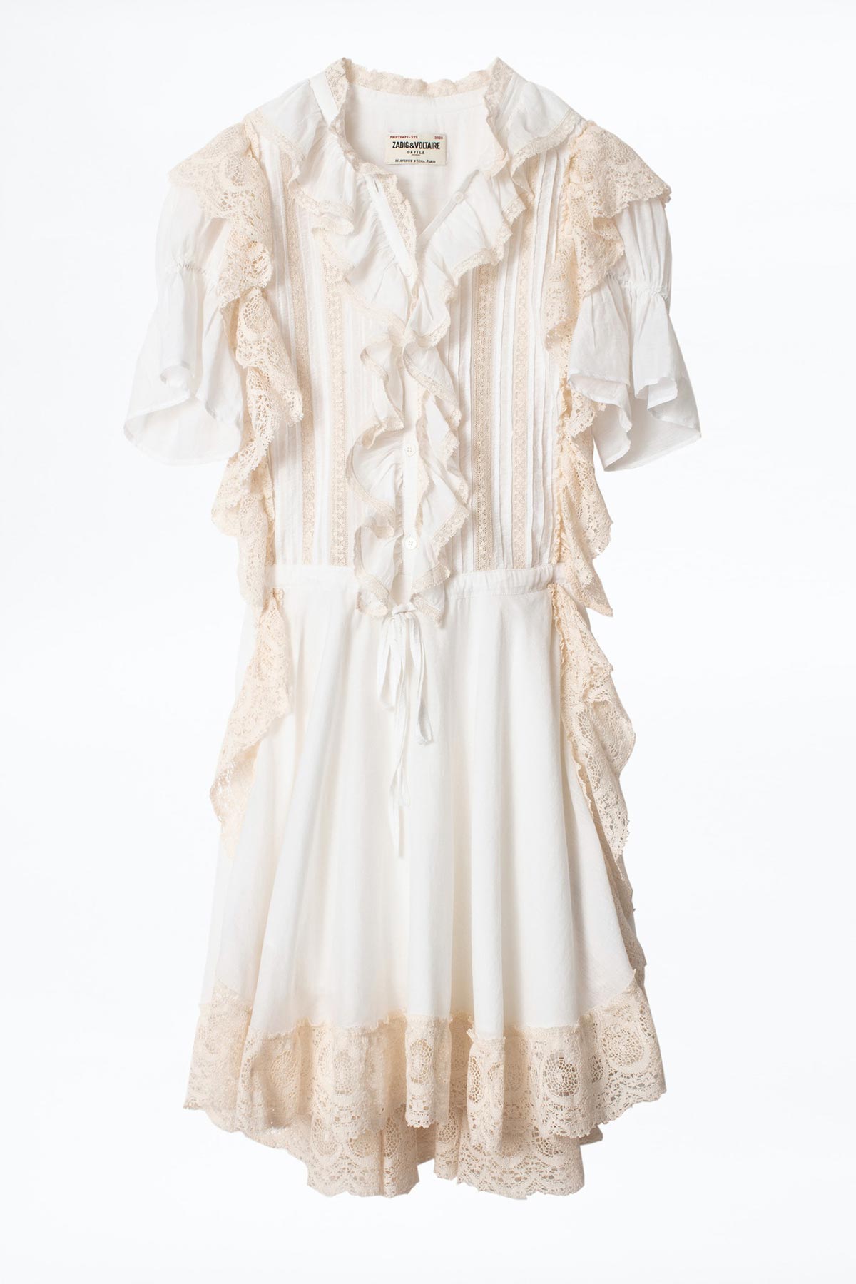Zadig & Voltaire Mini Dantel Elbise-Libas Trendy Fashion Store