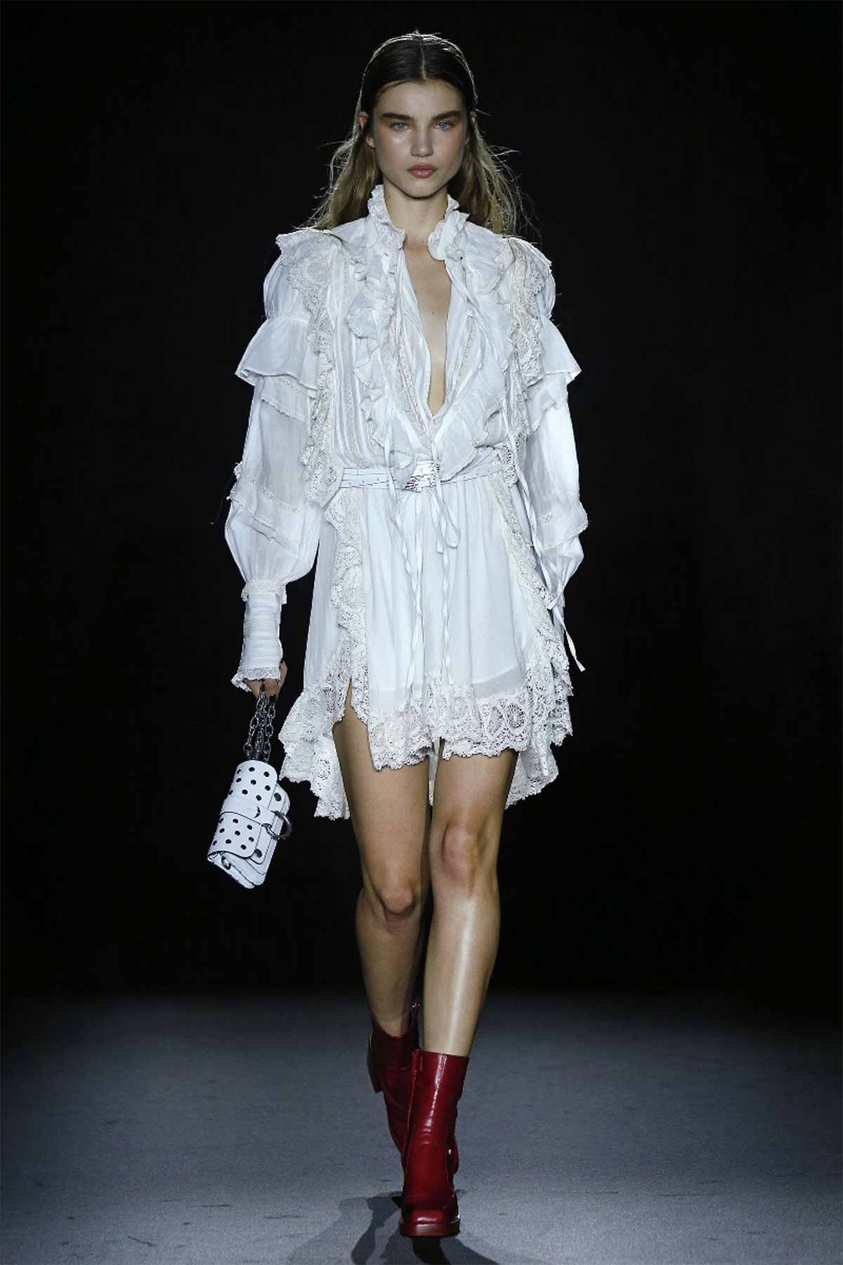 Zadig & Voltaire Mini Dantel Elbise-Libas Trendy Fashion Store