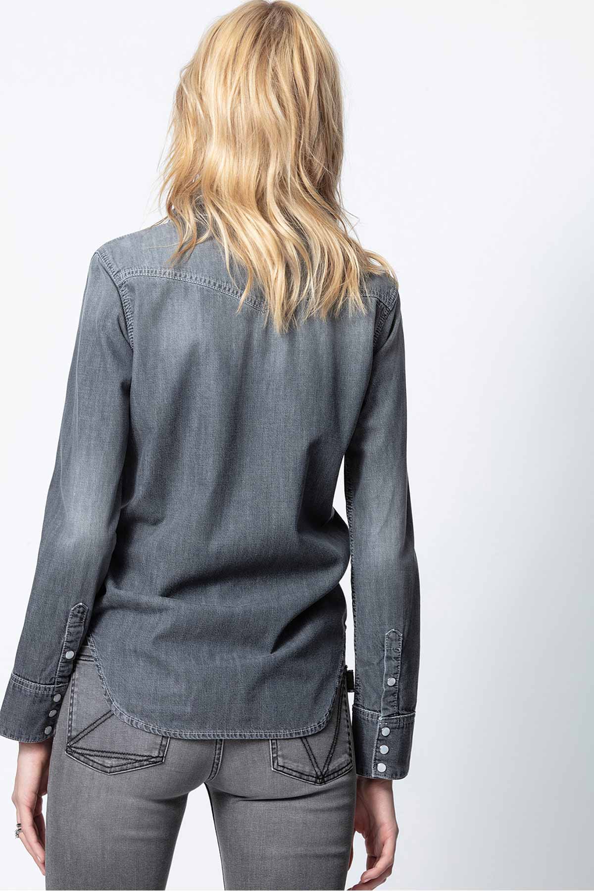 Zadig & Voltaire Denim Gömlek-Libas Trendy Fashion Store