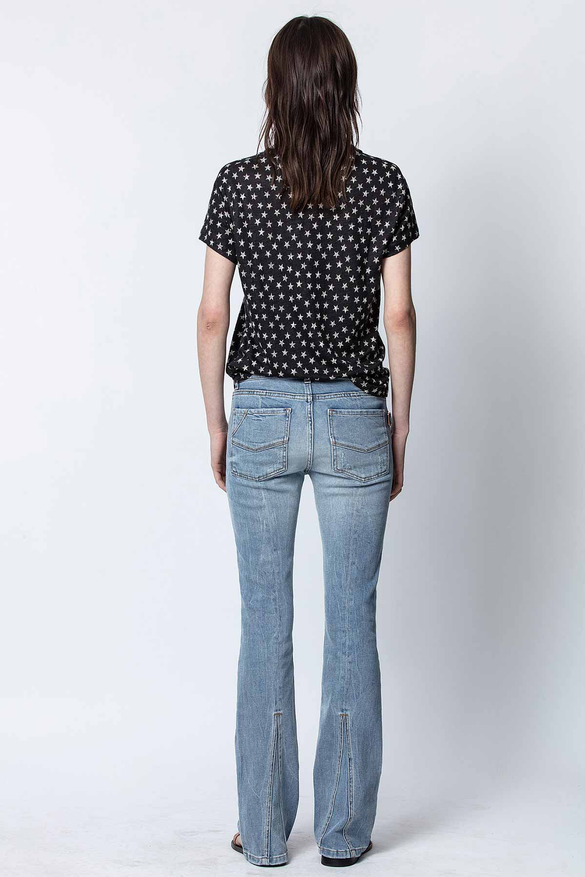 Zadig & Voltaire Keten V Yaka T-shirt-Libas Trendy Fashion Store