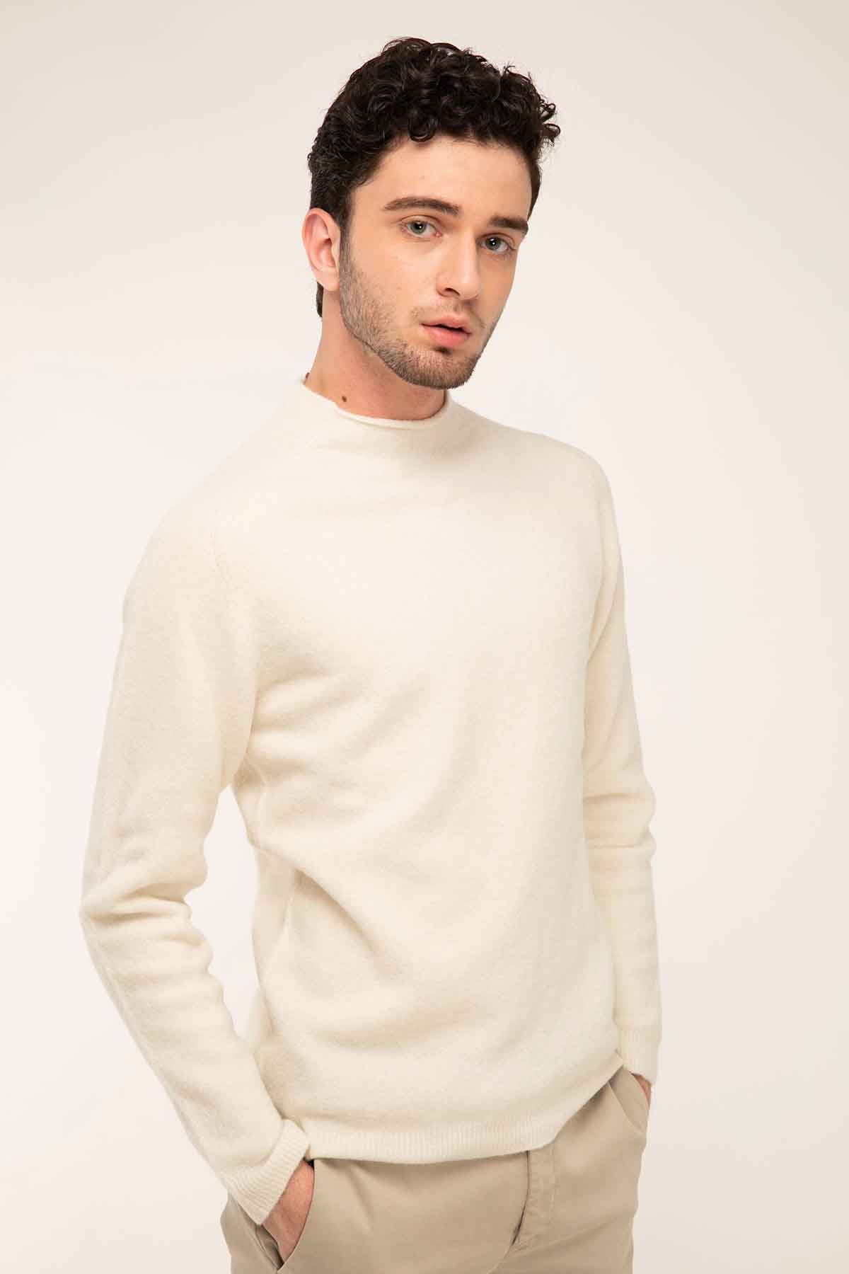 Manifattura Yarım Balıkçı Yaka Triko-Libas Trendy Fashion Store