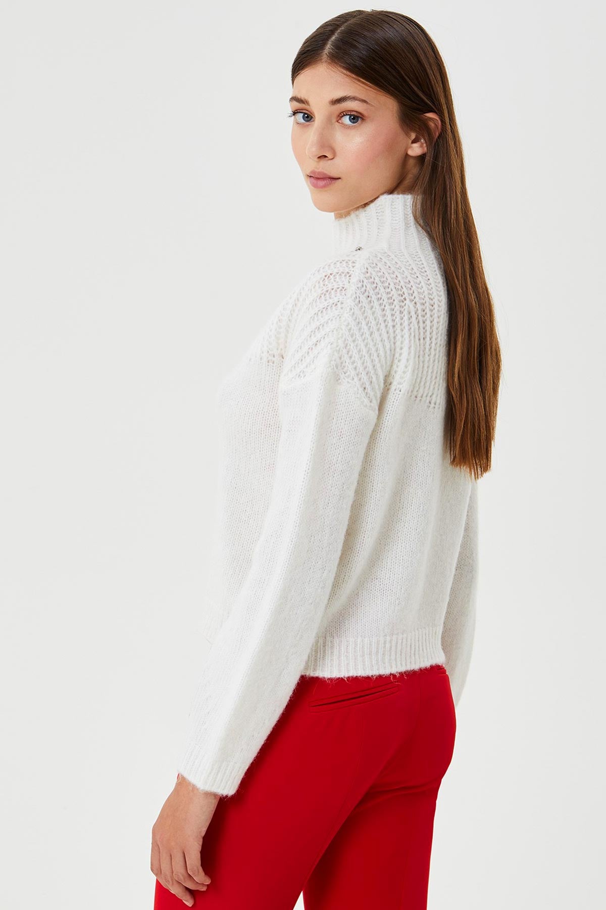 Liu Jo Balıkçı Yaka Kolyeli Triko-Libas Trendy Fashion Store