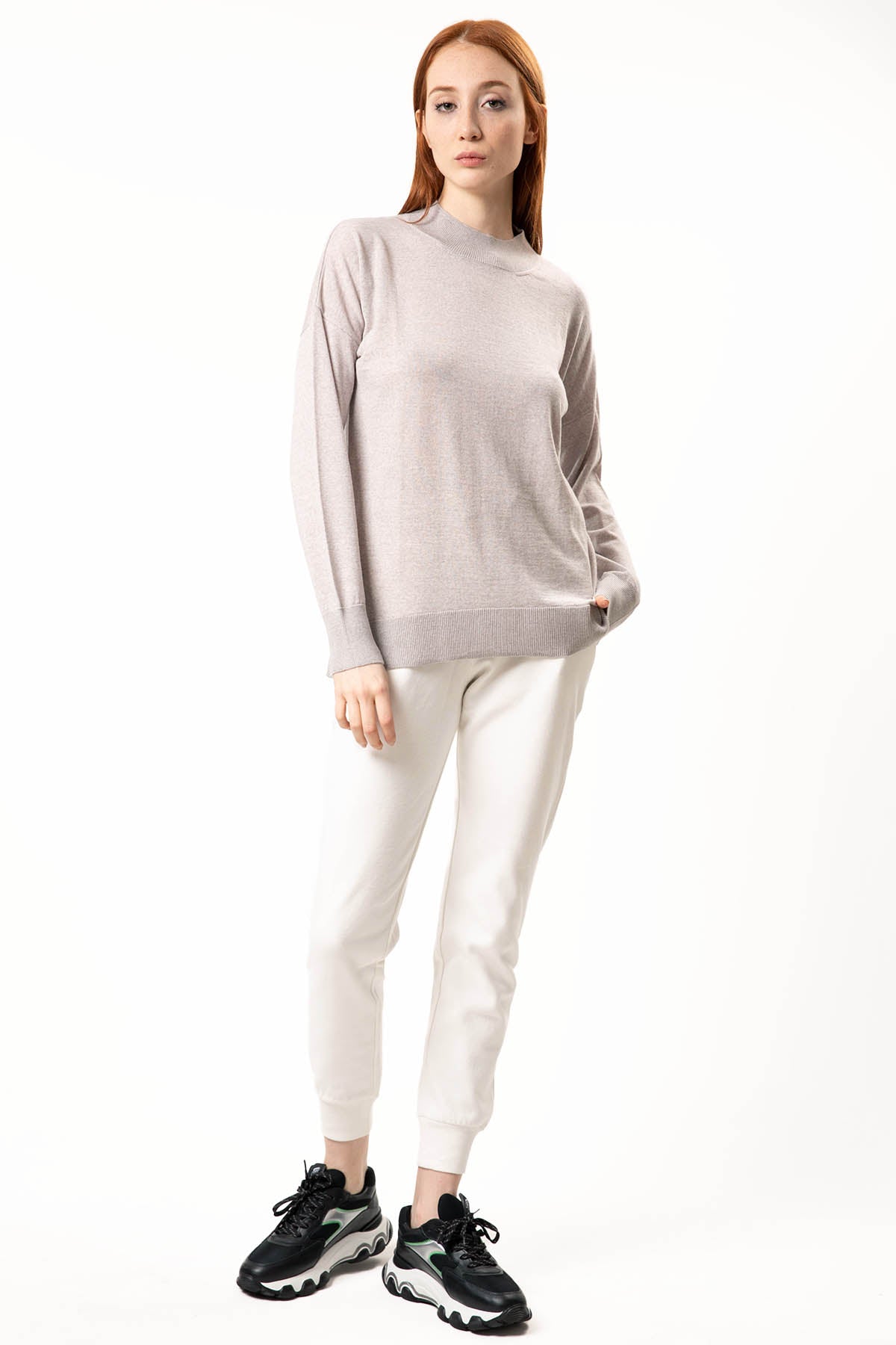 Tru Yarım Balıkçı Yaka Triko-Libas Trendy Fashion Store