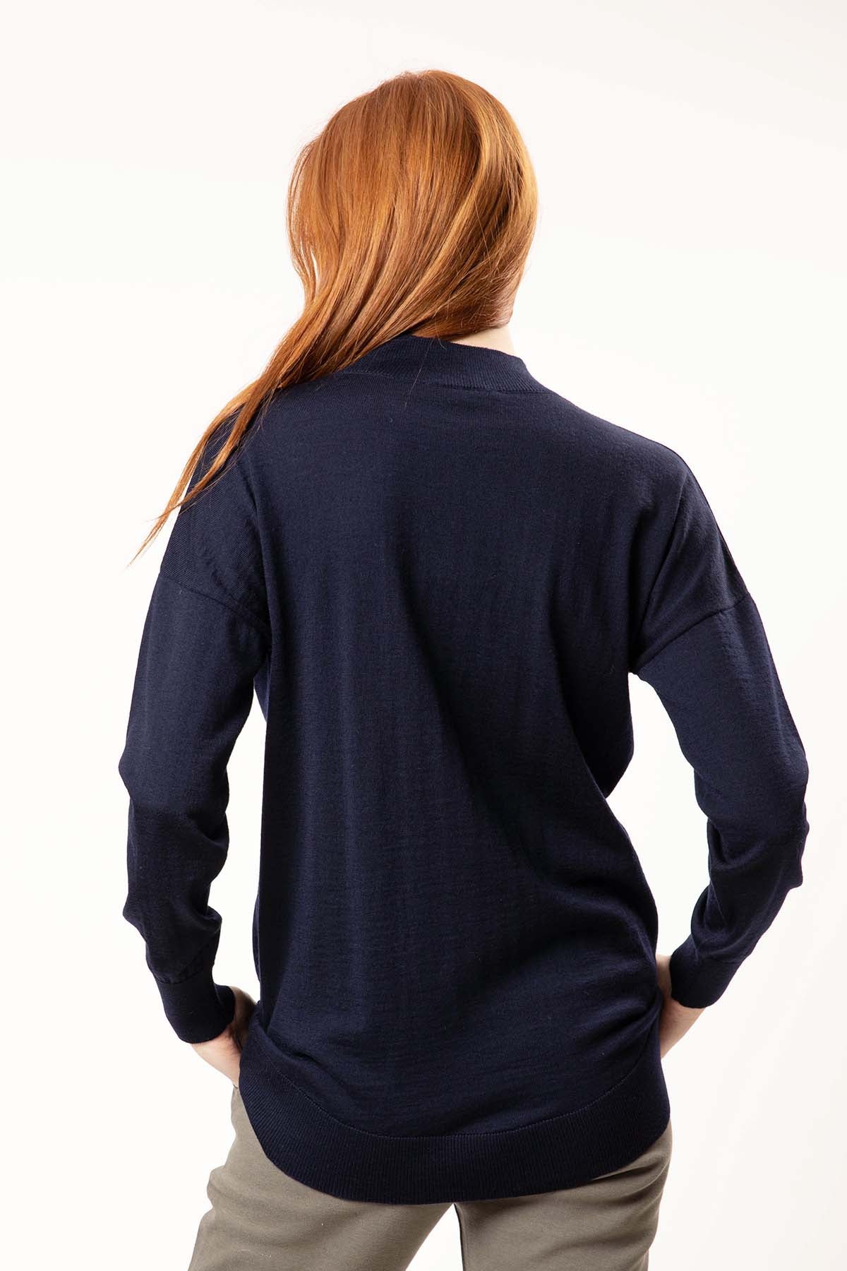 Tru Yarım Balıkçı Yaka Triko-Libas Trendy Fashion Store