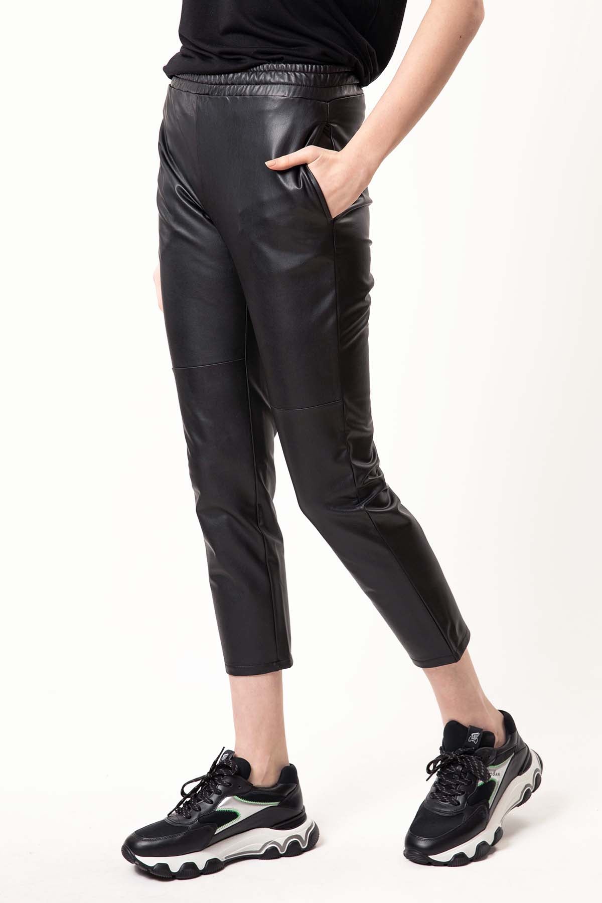 Tru Deri Pantolon-Libas Trendy Fashion Store