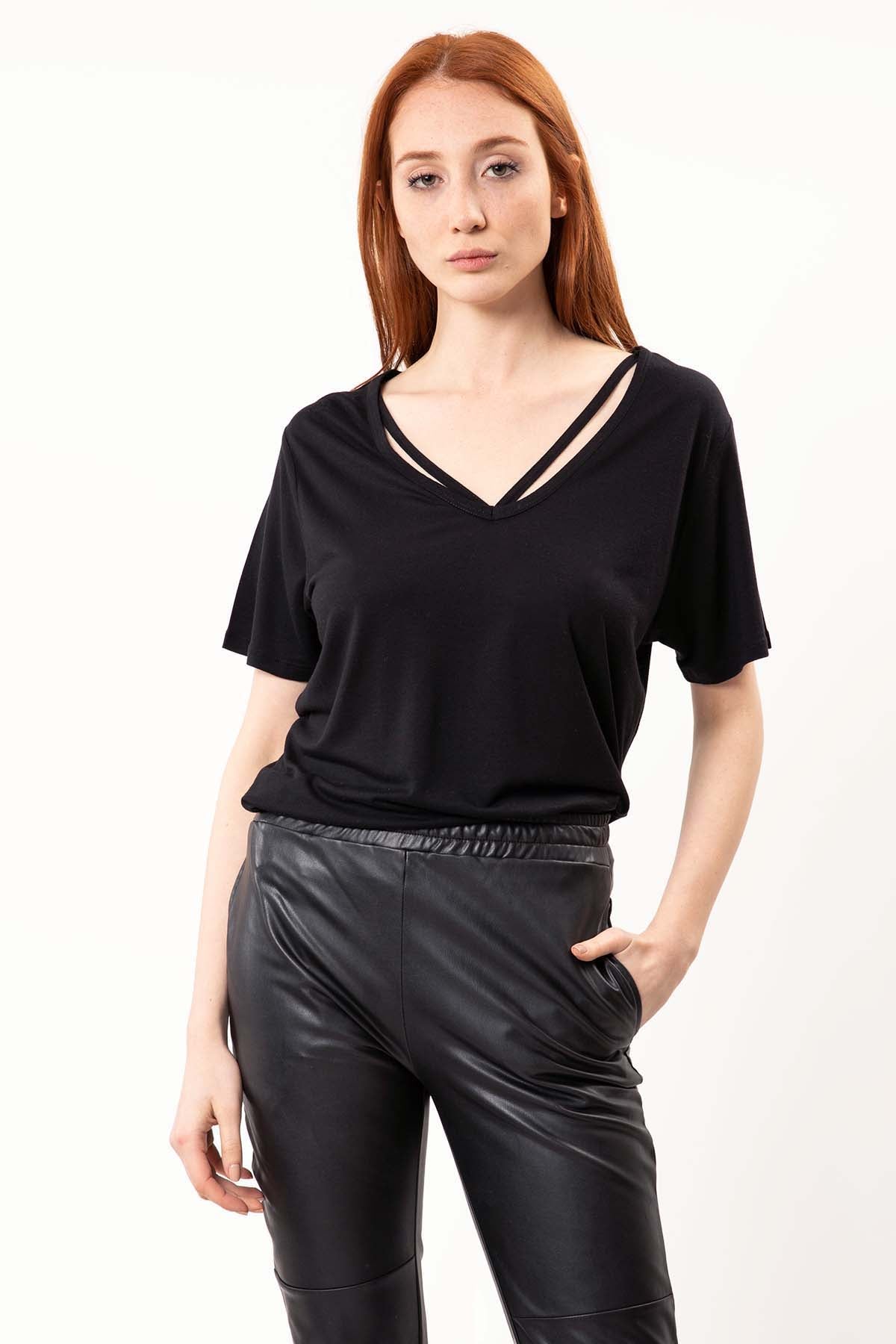 Tru Deri Pantolon-Libas Trendy Fashion Store