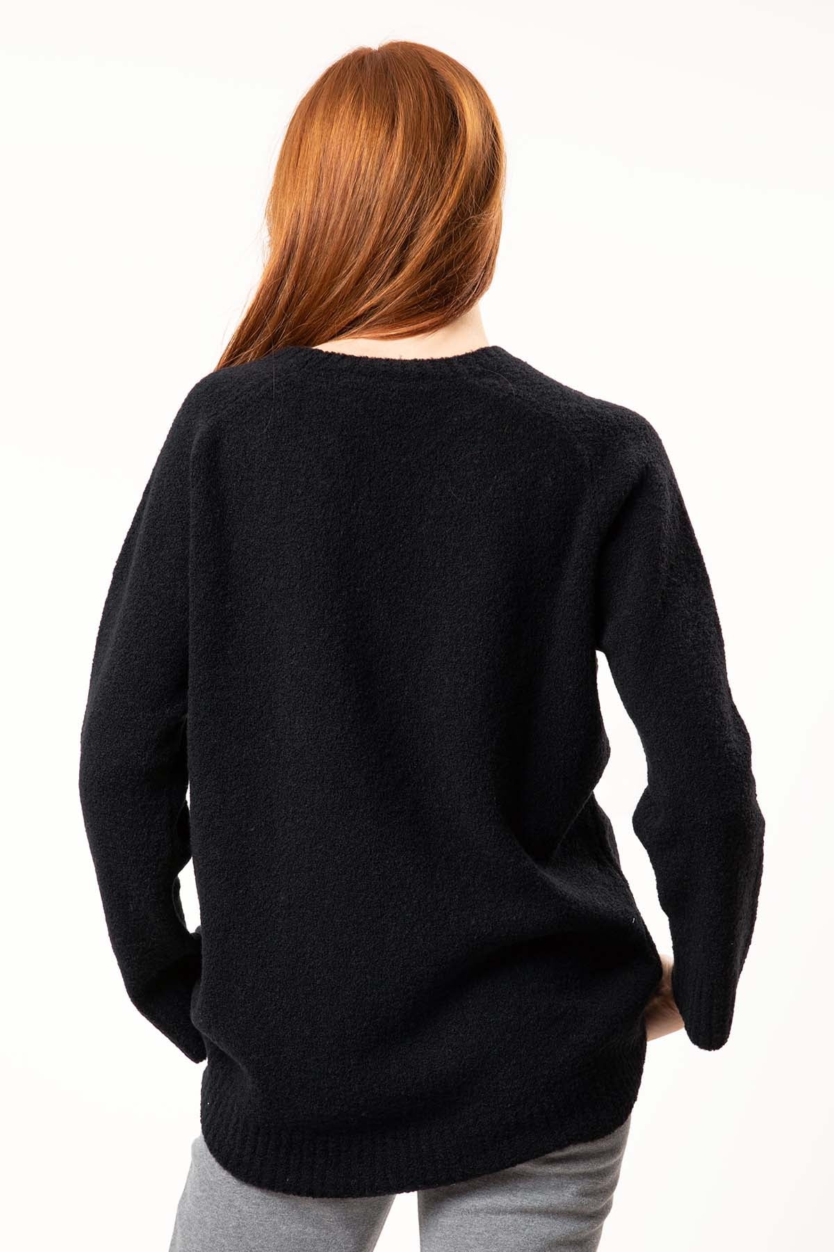 Tru Yuvarlak Yaka Triko-Libas Trendy Fashion Store