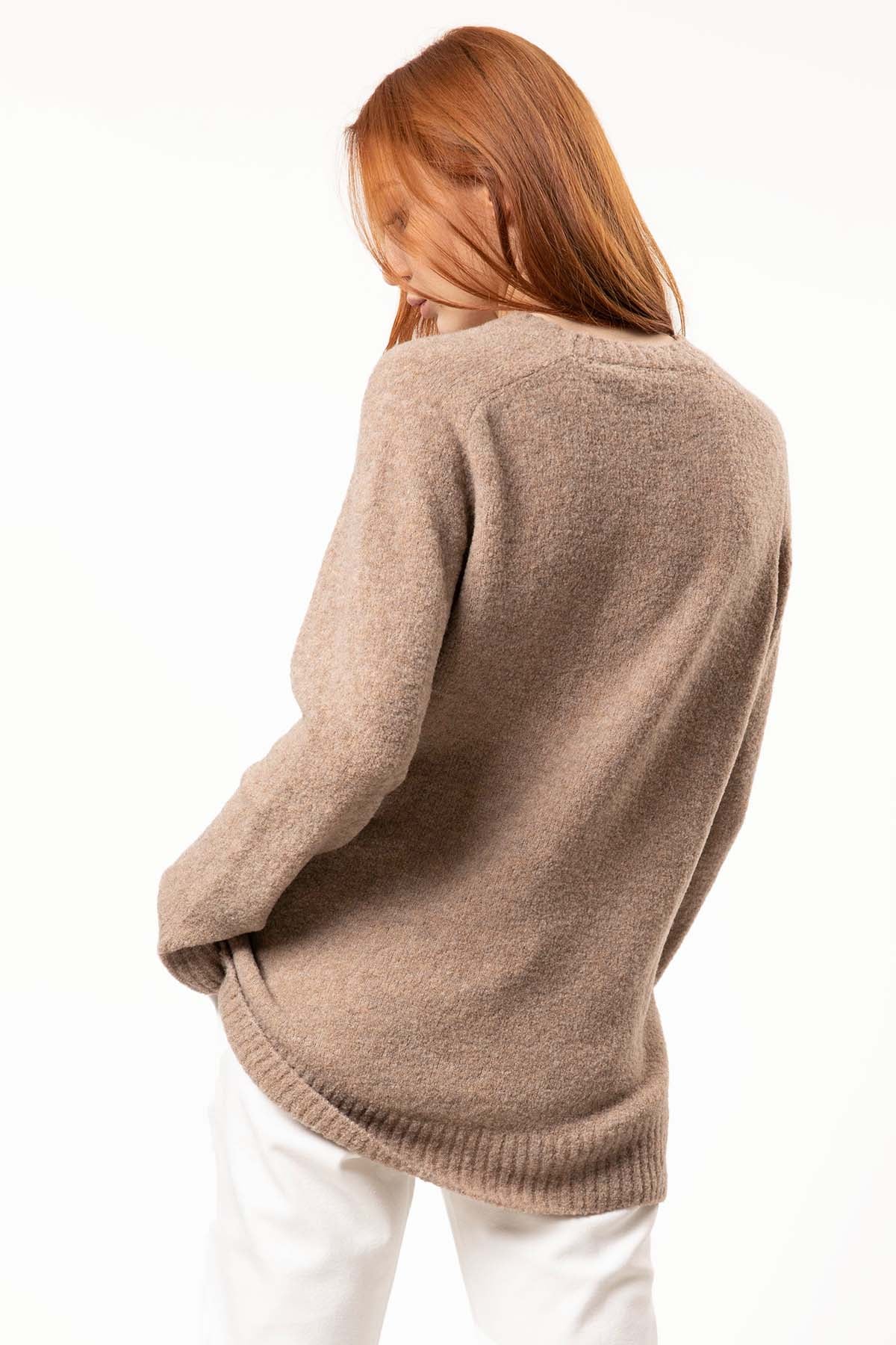 Tru Yuvarlak Yaka Triko-Libas Trendy Fashion Store